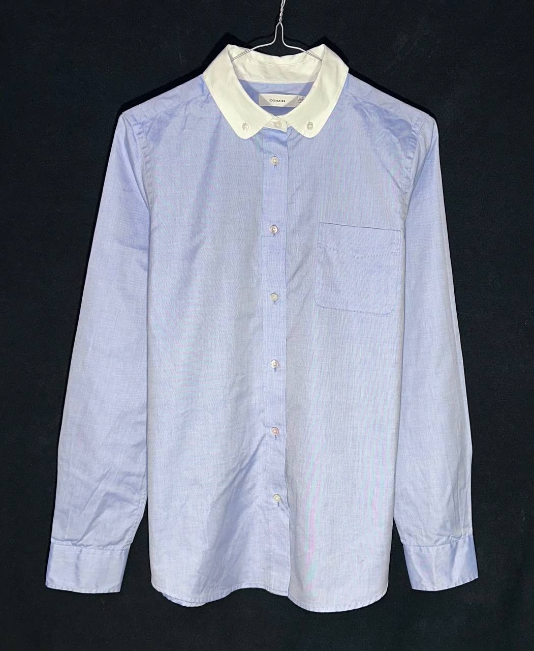 Coach COACH shirt buttons up women classic luxury dress shirt Size S / US 4 / IT 40 - 1 Thumbnail