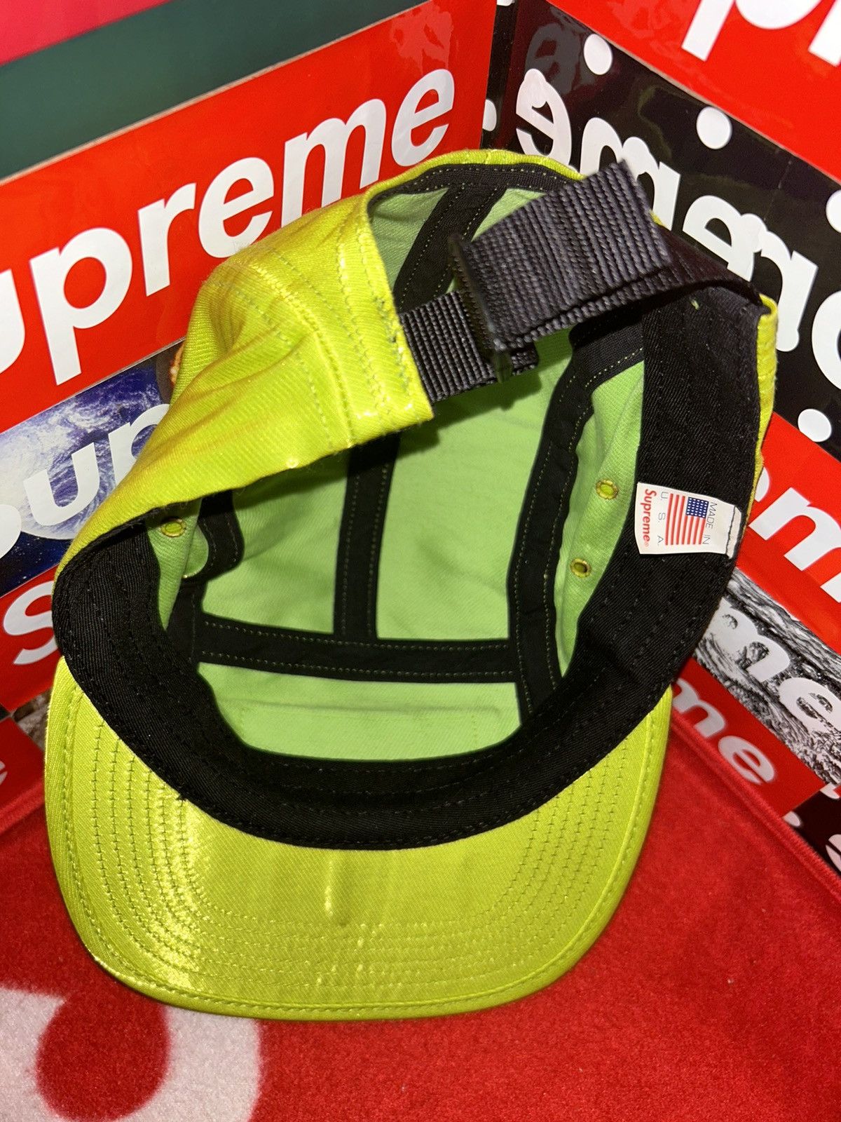 Supreme Supreme Liquid Silk Camp Cap FW18 VNDS Size ONE SIZE - 7 Thumbnail