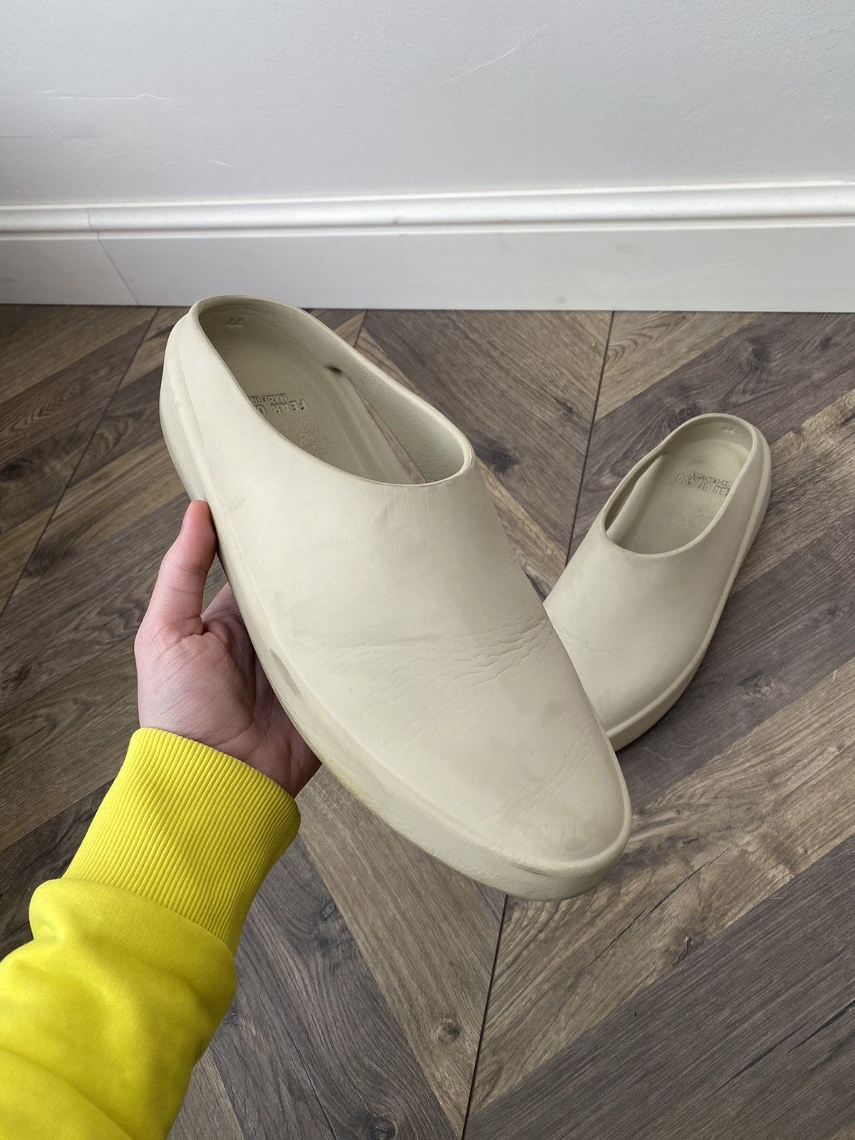 Designer × Fear of God × Vintage FEAR OF GOD THE CALIFORNIA 2.0 SNEAKER MULE BEIGE Size US 10 / EU 43 - 1 Thumbnail