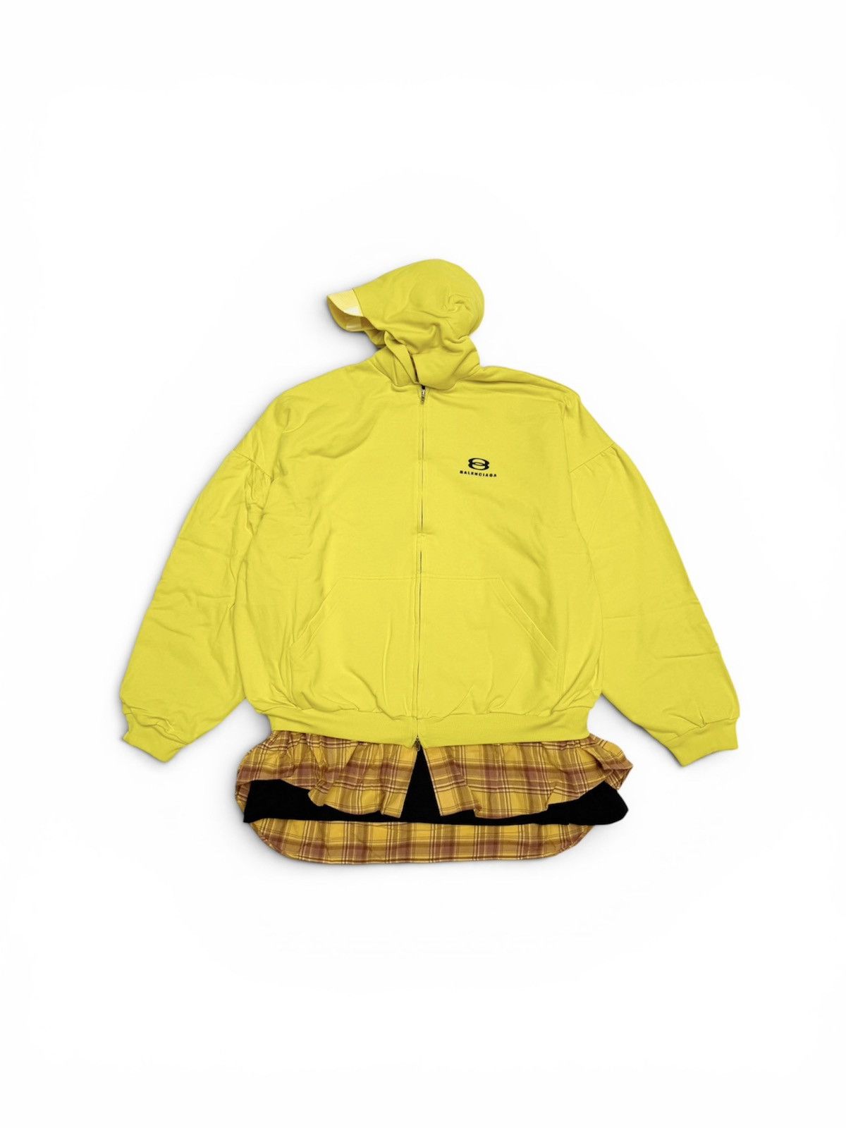 Balenciaga Balenciaga Unity Sport Icon Triple Layer Hybrid Zip Up Size US XL / EU 56 / 4 - 1 Thumbnail