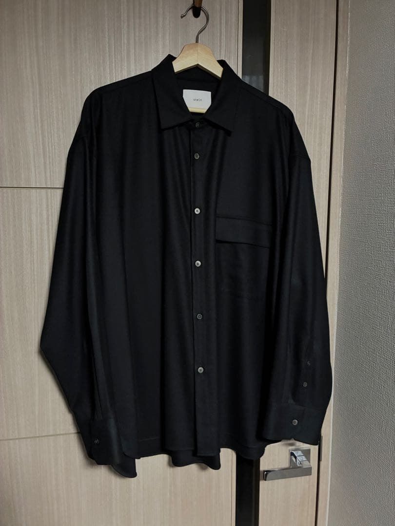 Stein Stein / Ssstein Wool Flannel Pat Down Shirt Size US M / EU 48-50 / 2 - 1 Thumbnail