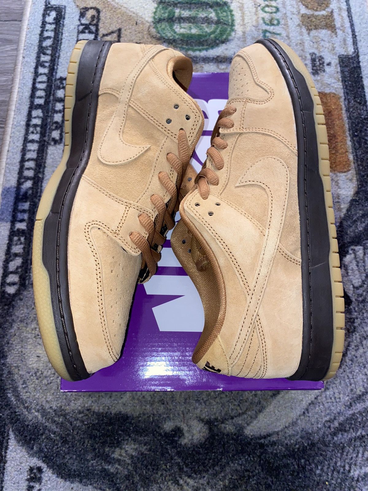 sb dunks wheat