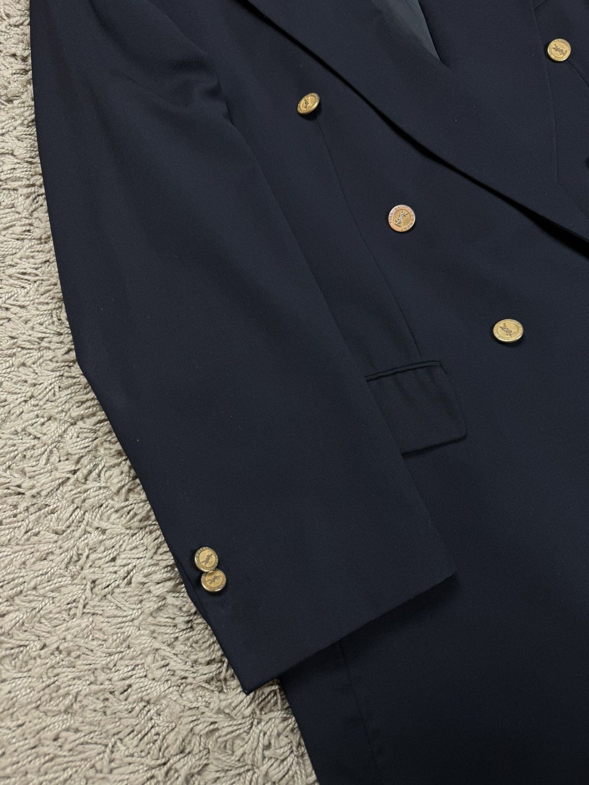 Vintage × Yves Saint Laurent Vintage wool blazer Yves Saint Laurent original luxury item Size 50L - 2 Thumbnail