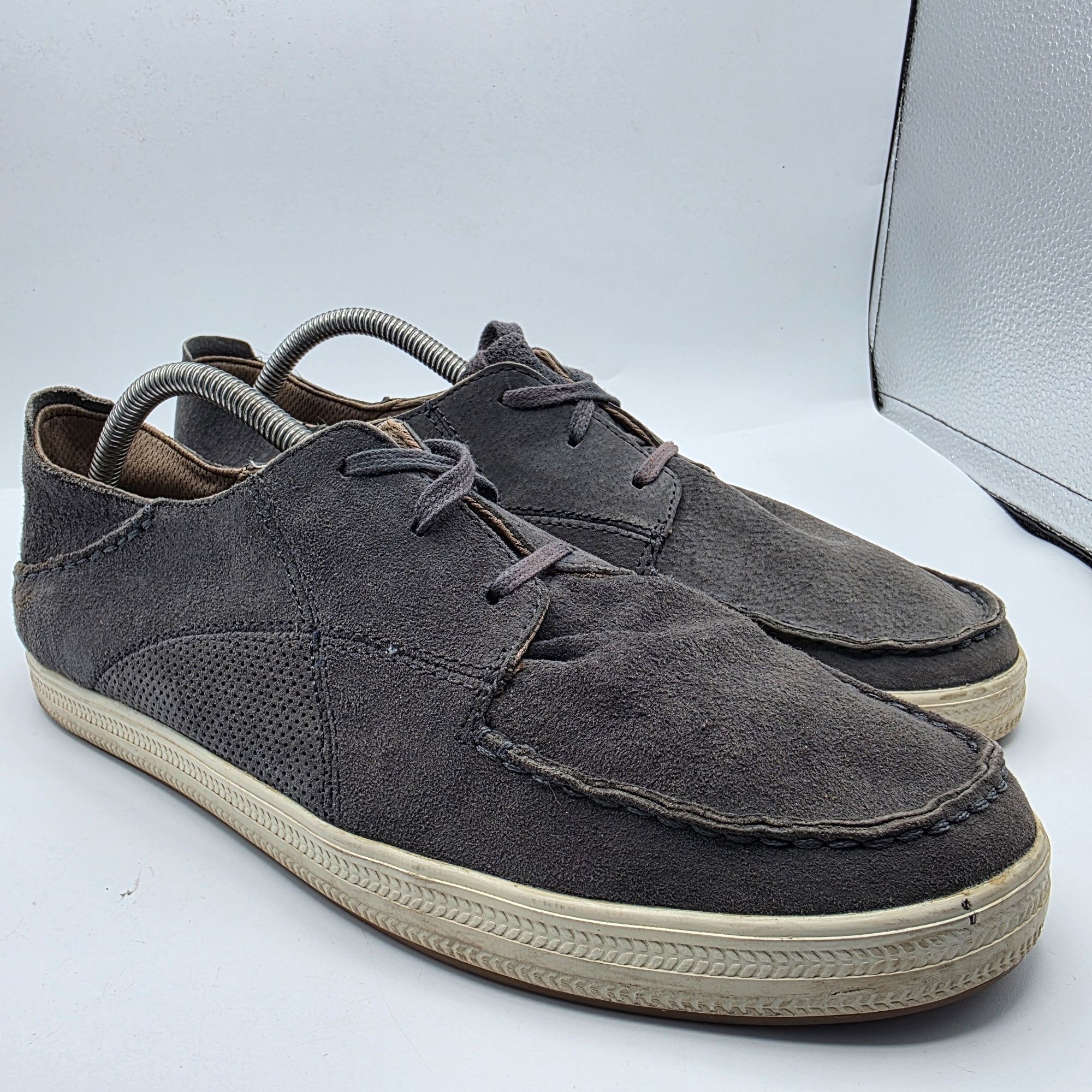 Olukai Olukai Pahono Lace Mens Size 10 Gray Shoes Casual Walking Lo Size US 10 / EU 43 - 1 Thumbnail