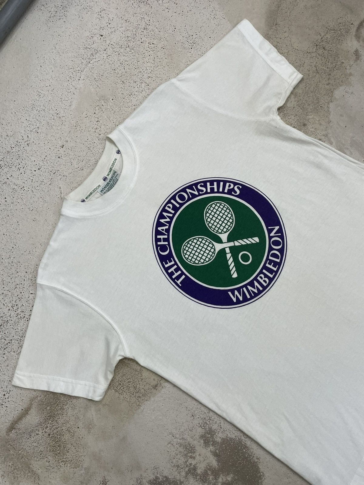 Vintage Wimbledon England Lawn Tennis by Kent & Curwen England Made Size US XS / EU 42 / 0 - 3 Thumbnail