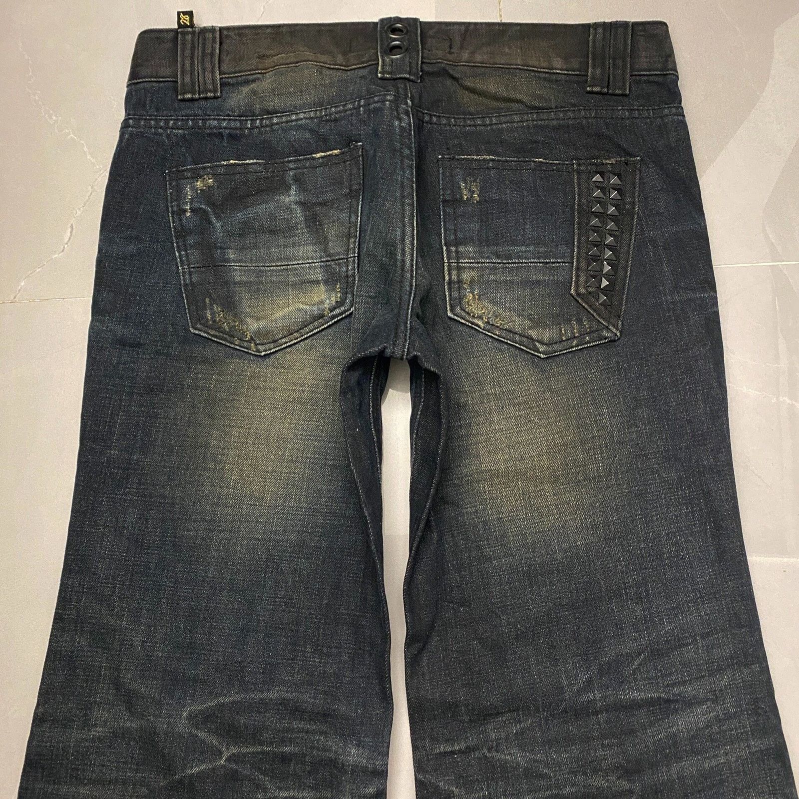 Hysteric Glamour Vintage Faded Japanese Archive Low-rise Denim Jeans size 30 Size 30" / US 8 / IT 44 - 4 Thumbnail