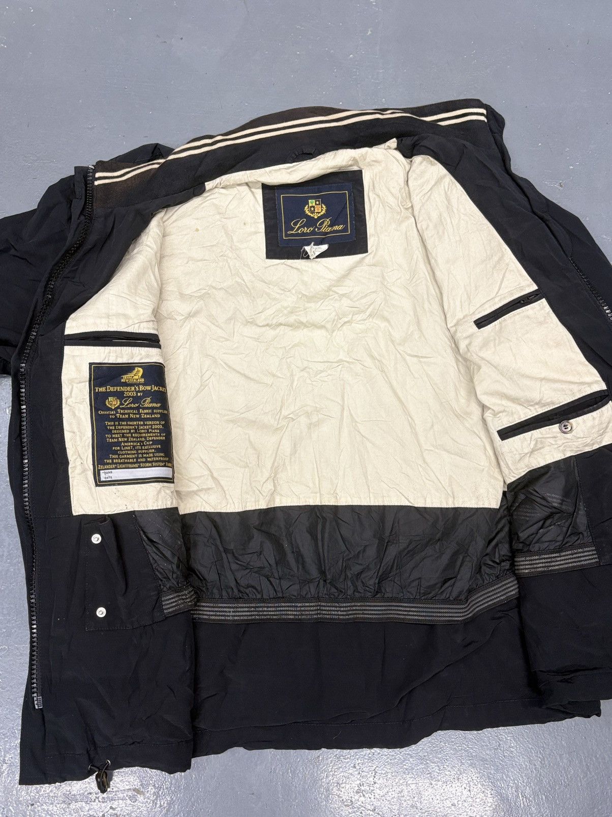 Loro Piana Vintage loro piana the defender’s bow jacket new zealand Size US XXL / EU 58 / 5 - 12 Thumbnail