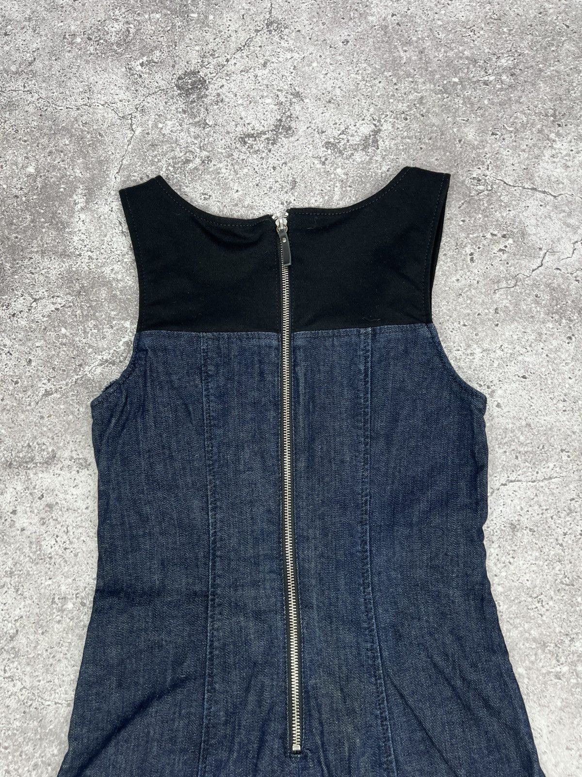 Miss Sixty Y2K Miss Sixty Denim Mini Dress Size S / US 4 / IT 40 - 9 Thumbnail