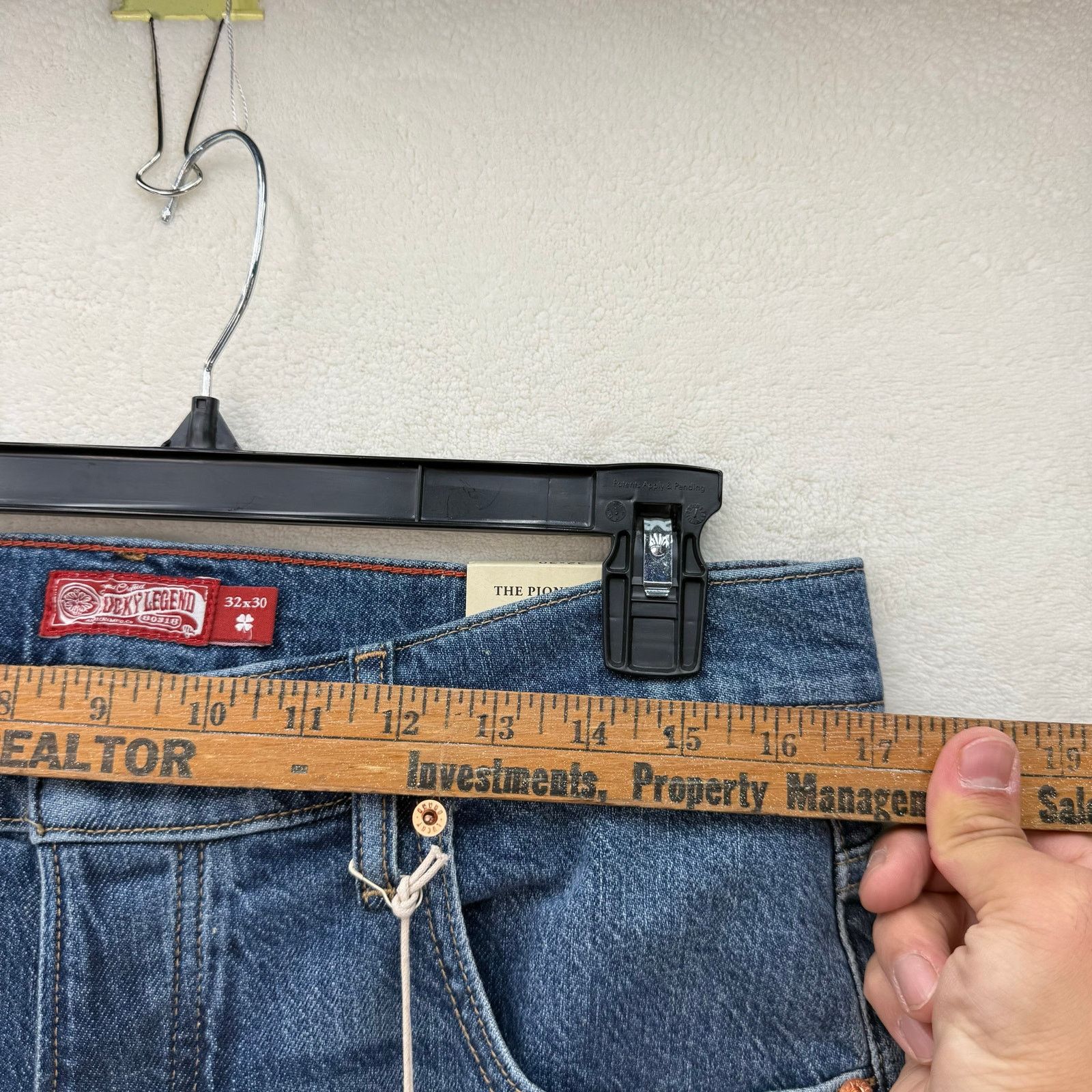 Lucky Brand LUCKY BRAND X GOLD RUSH SERIES RARE 32X30 MENS TAPER JEANS Size US 32 / EU 48 - 5 Thumbnail
