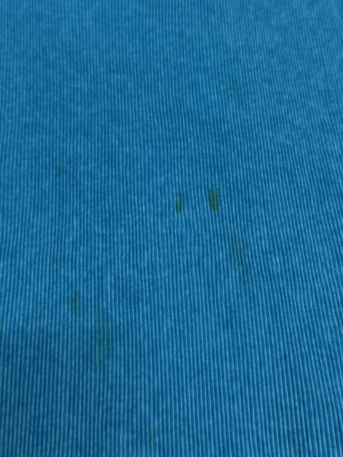Pleats Please Issey Miyake Pleats Please Issey Miyake Neon Blue Polo Style Shirt Size US M / EU 48-50 / 2 - 6 Thumbnail
