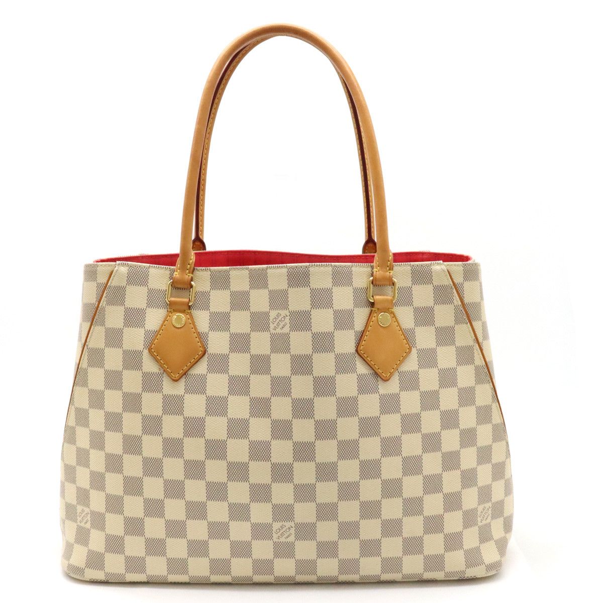 Louis Vuitton Louis Vuitton Louis Vuitton Damier Azur Calvi Tote Bag N41449 Canvas Tote Bag N41449 in Very Good Condition Size ONE SIZE - 1 Thumbnail