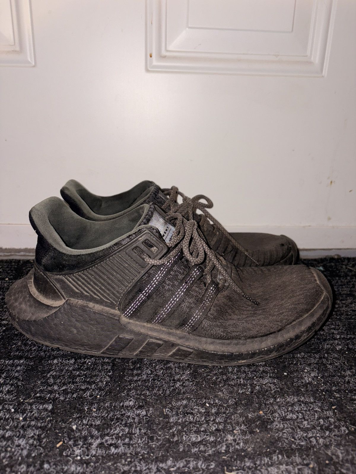 Adidas adidas EQT Support 93/17 'Black Friday' Size US 10 / EU 43 - 2 Thumbnail