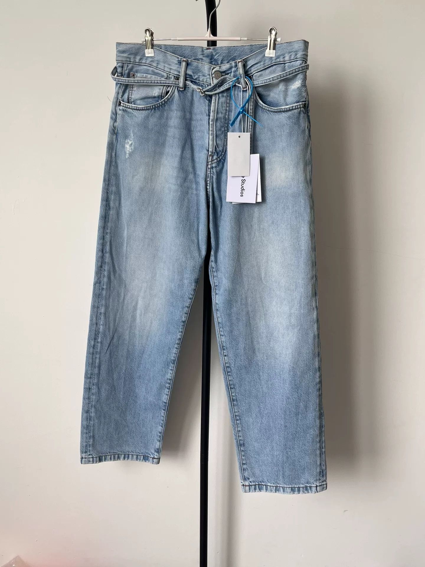 Acne Studios Acne Studios SS23 1991 Denim Straight Jeans Size US 30 / EU 46 - 1 Thumbnail