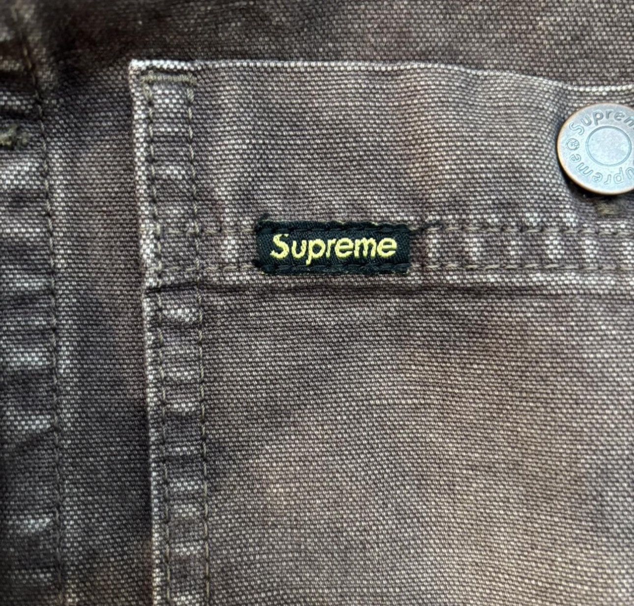 Supreme Worn Hooded Chore Coat Supreme Size US S / EU 44-46 / 1 - 7 Thumbnail