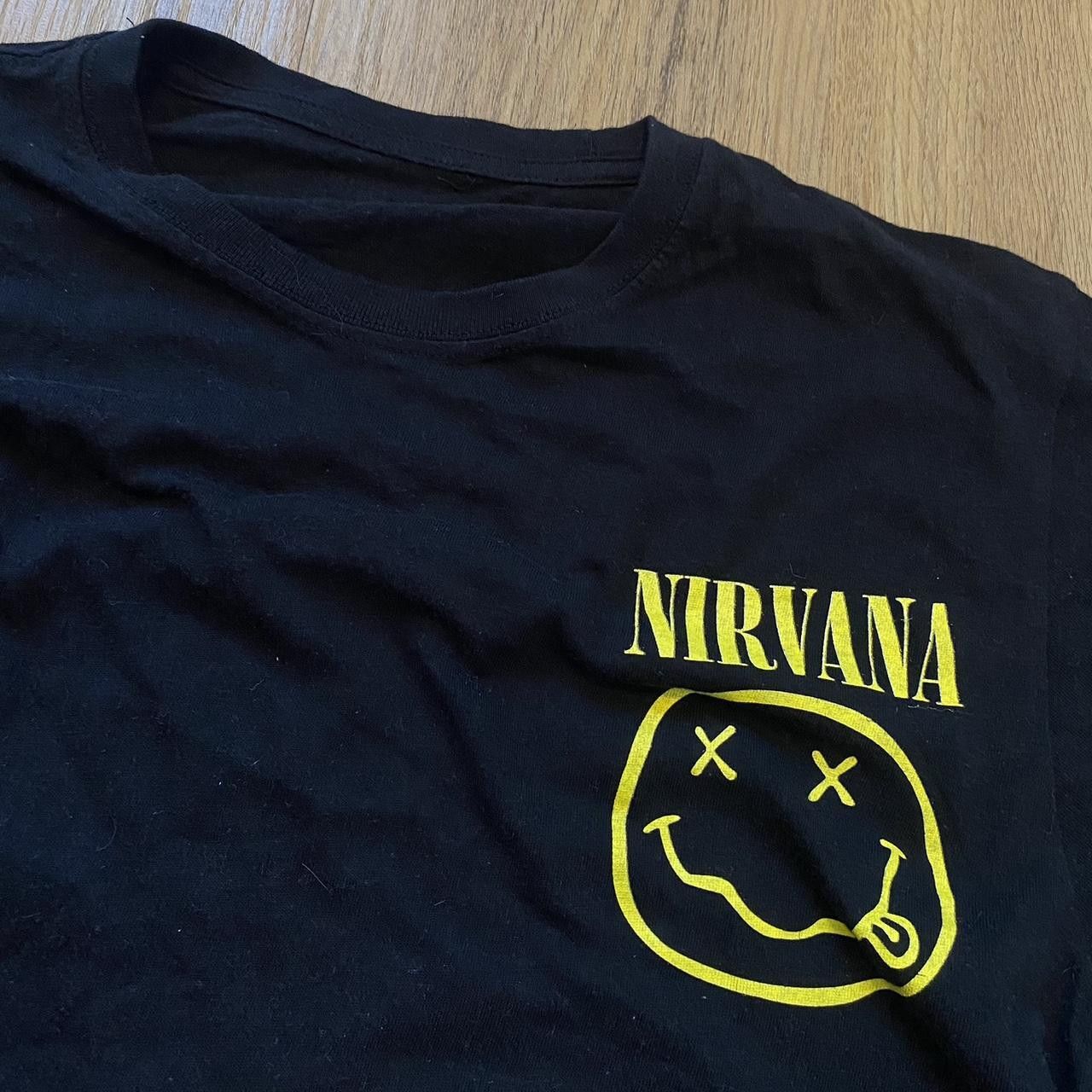 Other Nirvana black yellow tee with yellow graphic Size US L / EU 52-54 / 3 - 3 Thumbnail