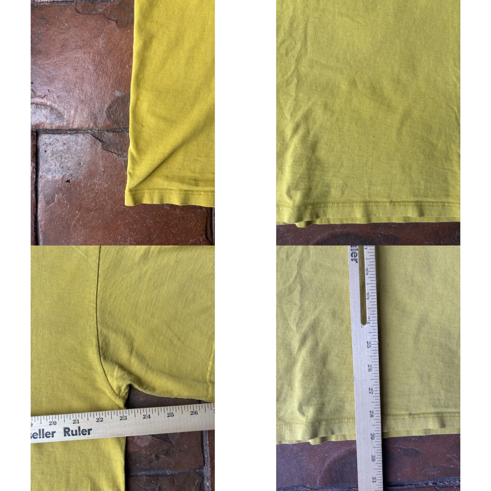 Nike VINTAGE Nike Midtown Basketball Athletic Club T-Shirt Large Yellow Men Redo Shorts? Size US L / EU 52-54 / 3 - 8 Thumbnail