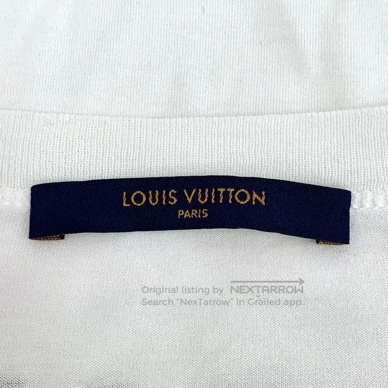 Louis Vuitton Louis Vuitton White Cotton Men's T-Shirt . Size US M / EU 48-50 / 2 - 6 Thumbnail