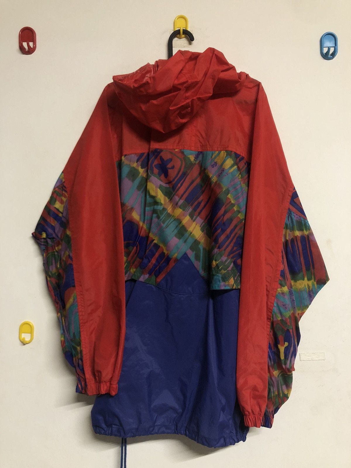 K-Way × Vintage Kway vintage membrane jacket Y2K Size US L / EU 52-54 / 3 - 4 Thumbnail