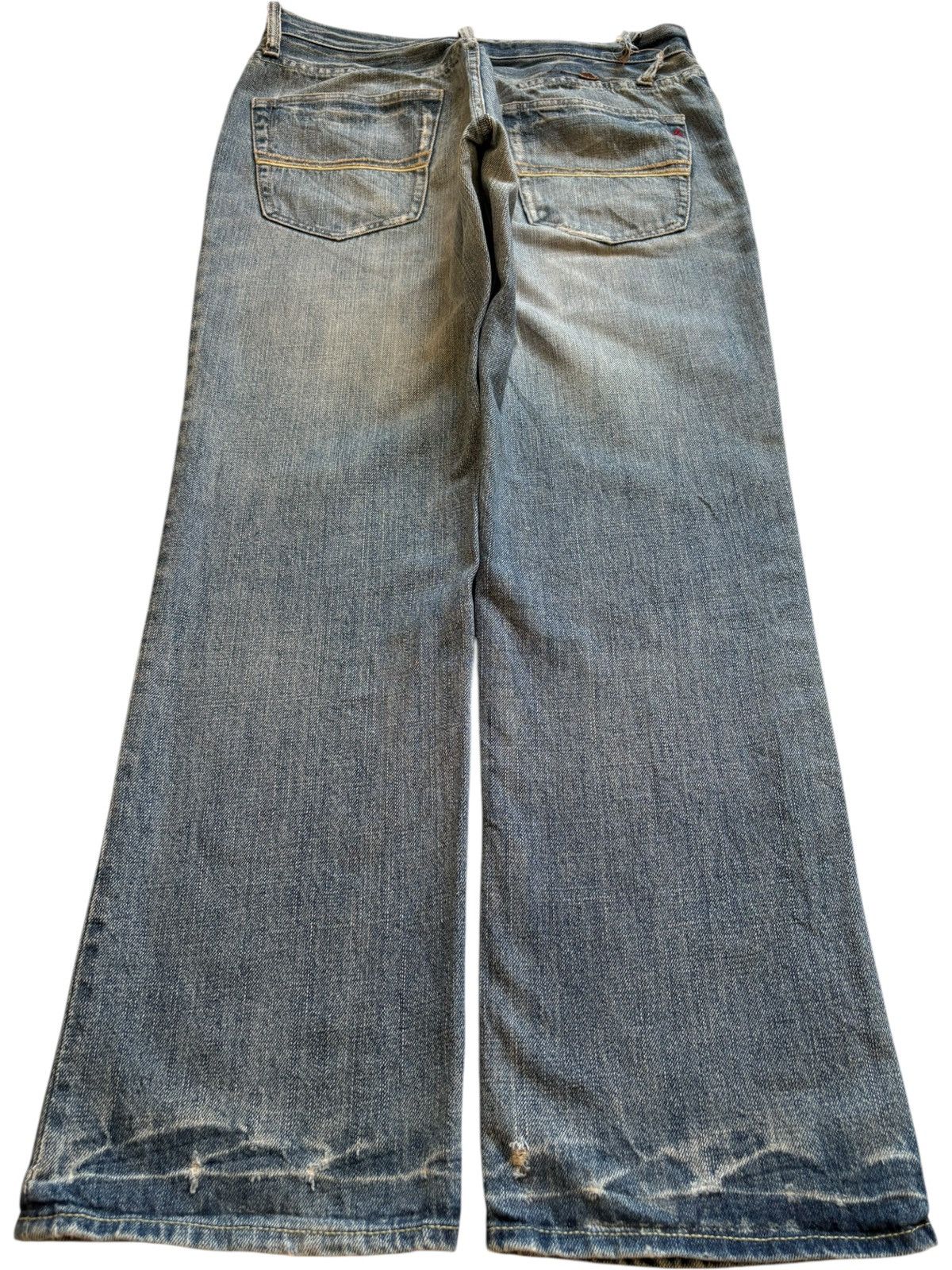 Japanese Brand SALES🔥Vintage Japanese Brand Mud Wash Distressed Jeans Size US 32 / EU 48 - 2 Thumbnail