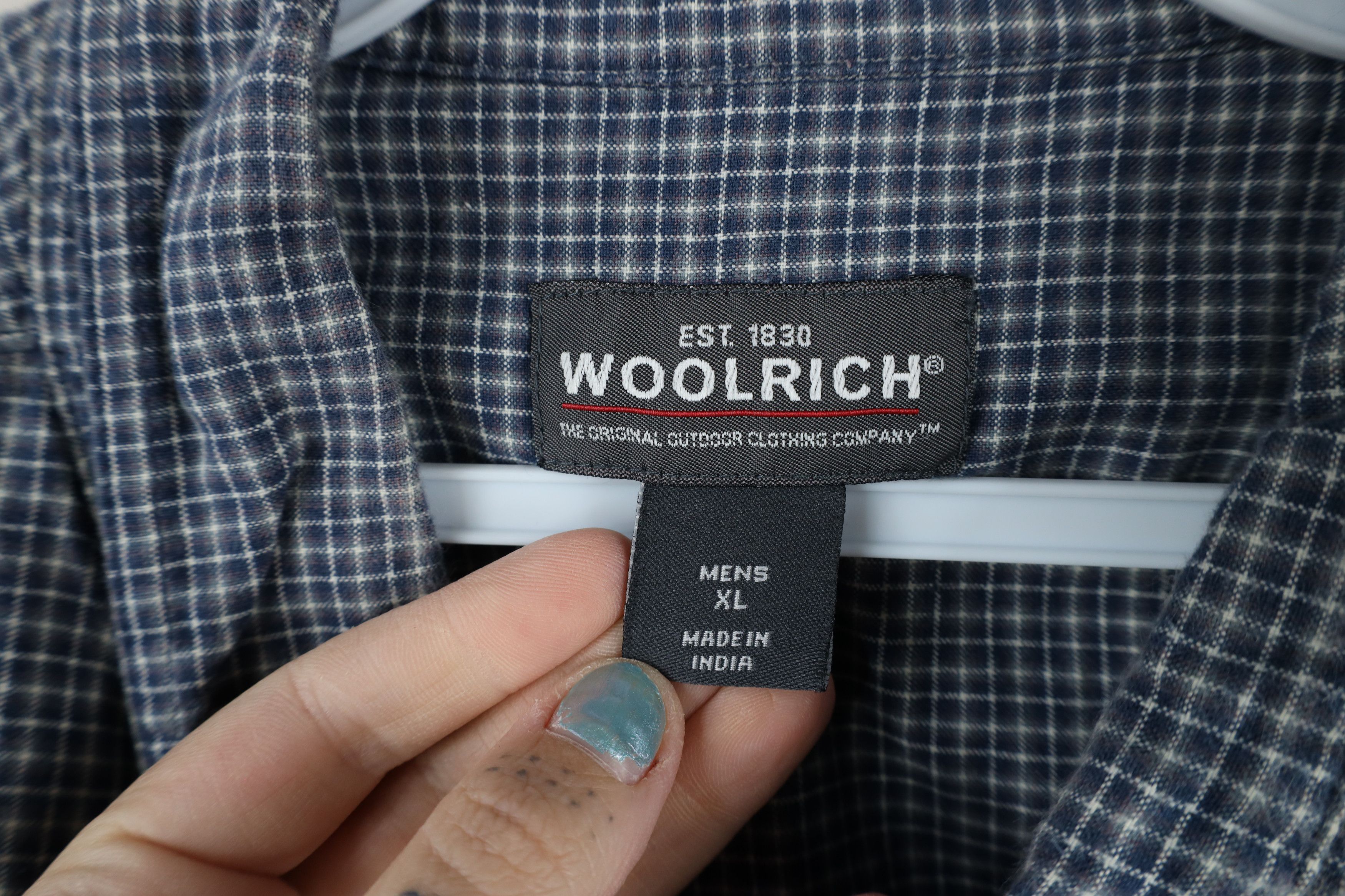 Vintage Vintage Woolrich Out Short Sleeve Button Down Shirt Plaid Size US XL / EU 56 / 4 - 6 Thumbnail