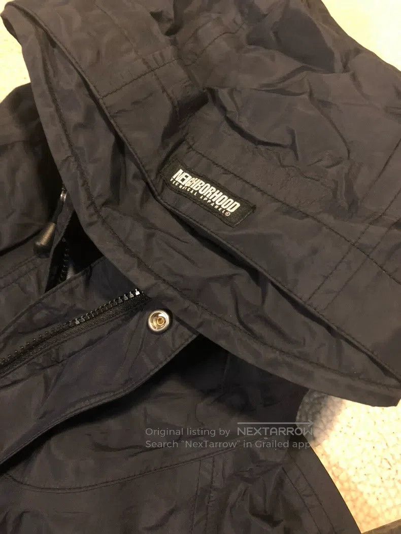 Neighborhood Neighborhood Navy Blue Men's Windbreaker Size US M / EU 48-50 / 2 - 3 Thumbnail
