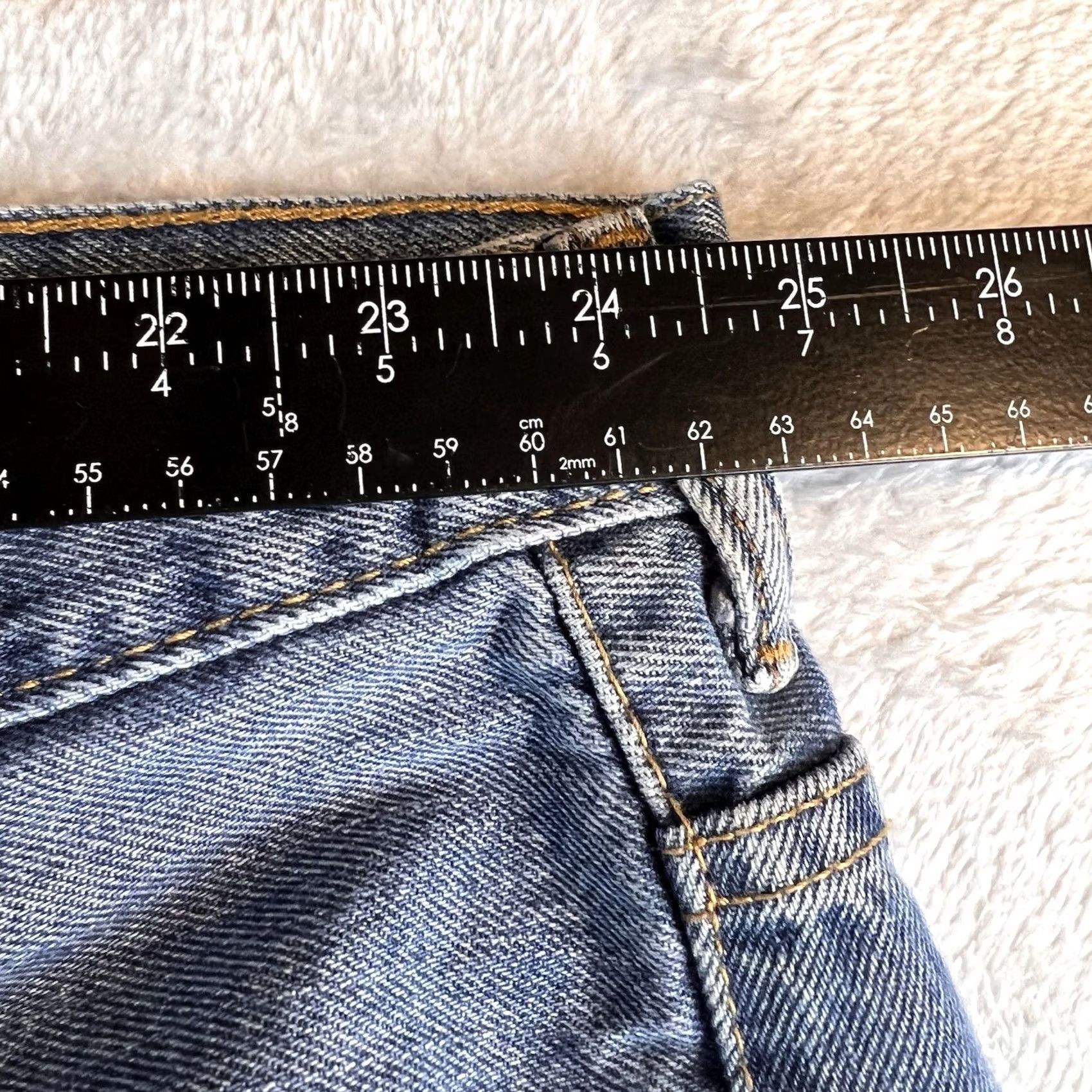 Levi's VINTAGE Levi's 560 Jeans Men 50x32 Blue Tapered Denim Comfort Fit 5-Pocket High Rise Large Big & Tall 80s 90s Streetwear Skateboarding Size US 34 / EU 50 - 5 Thumbnail