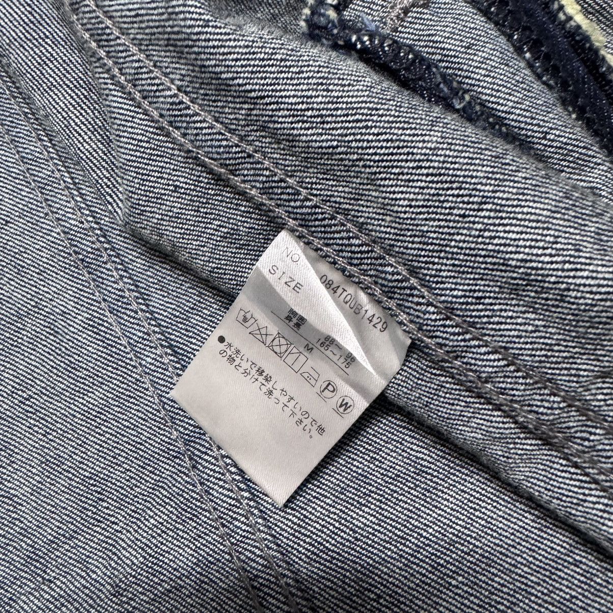 semanticdesign Semantic Design Denim Biker Jacket Distressed Size US M / EU 48-50 / 2 - 19 Thumbnail