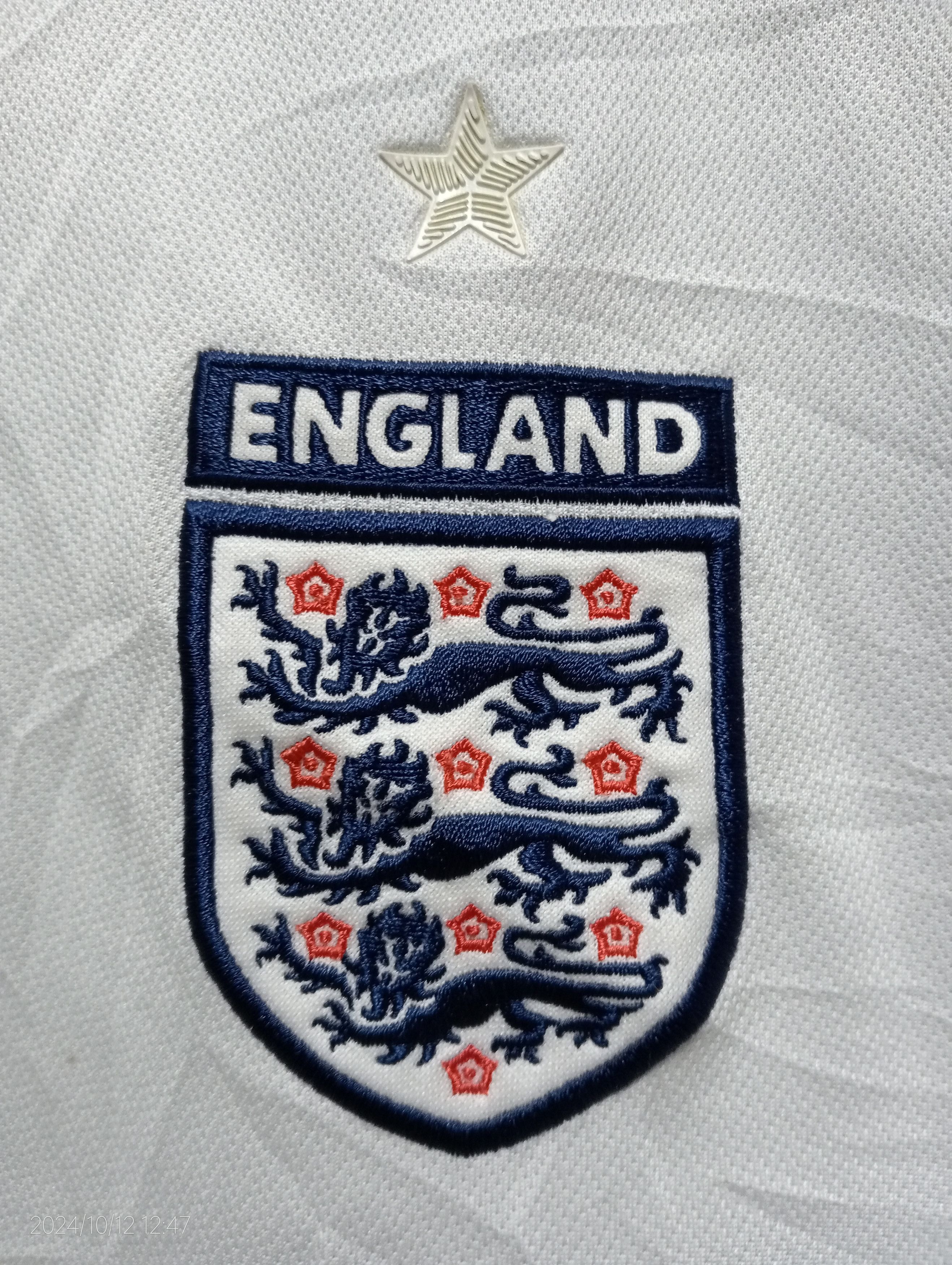 Umbro Vintage Umbro England 2005-2007 Home Jersey Size US L / EU 52-54 / 3 - 4 Thumbnail