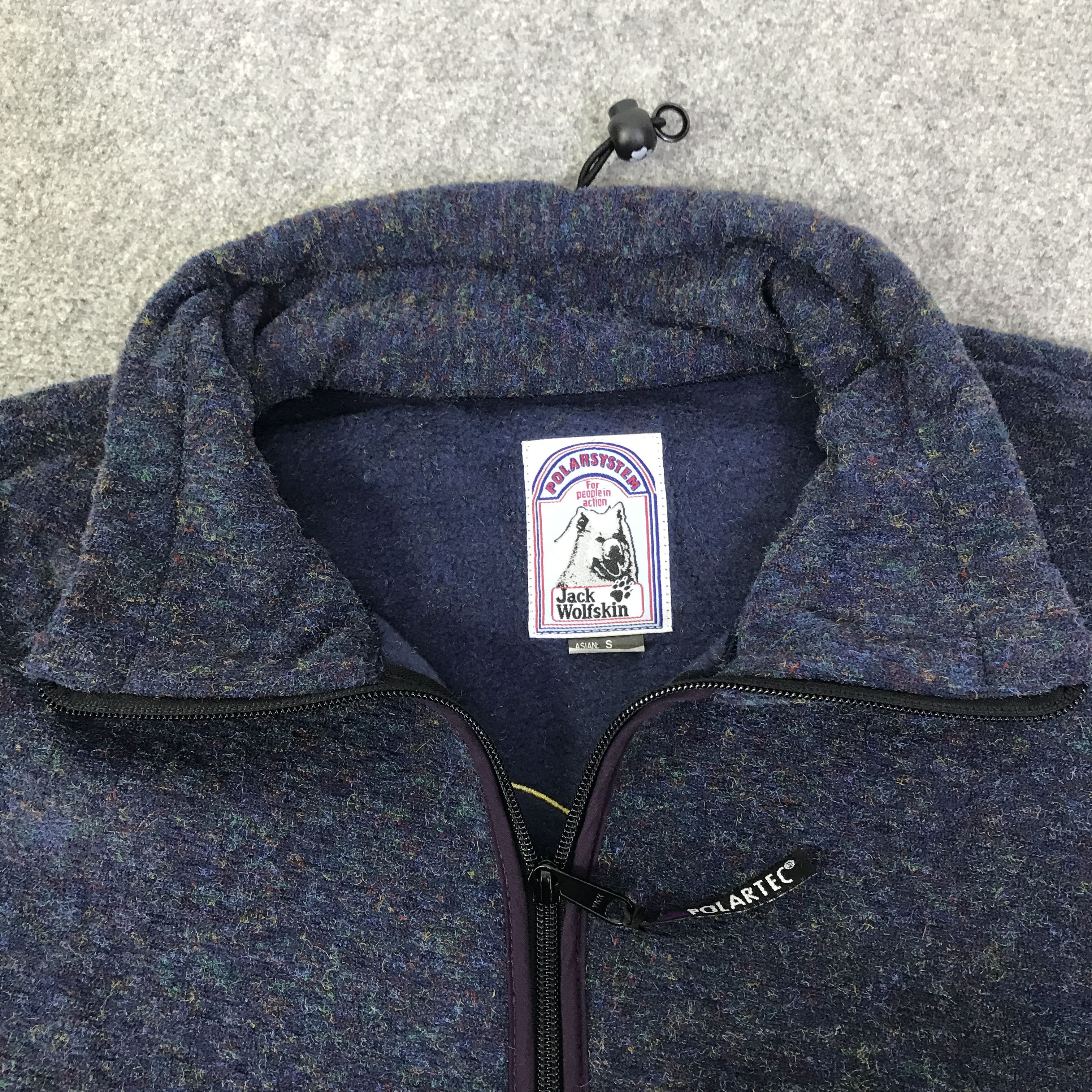 Jack Wolfskin Vtg jack wolfskin fleece half zipper jacket K84B3 Size US S / EU 44-46 / 1 - 5 Thumbnail