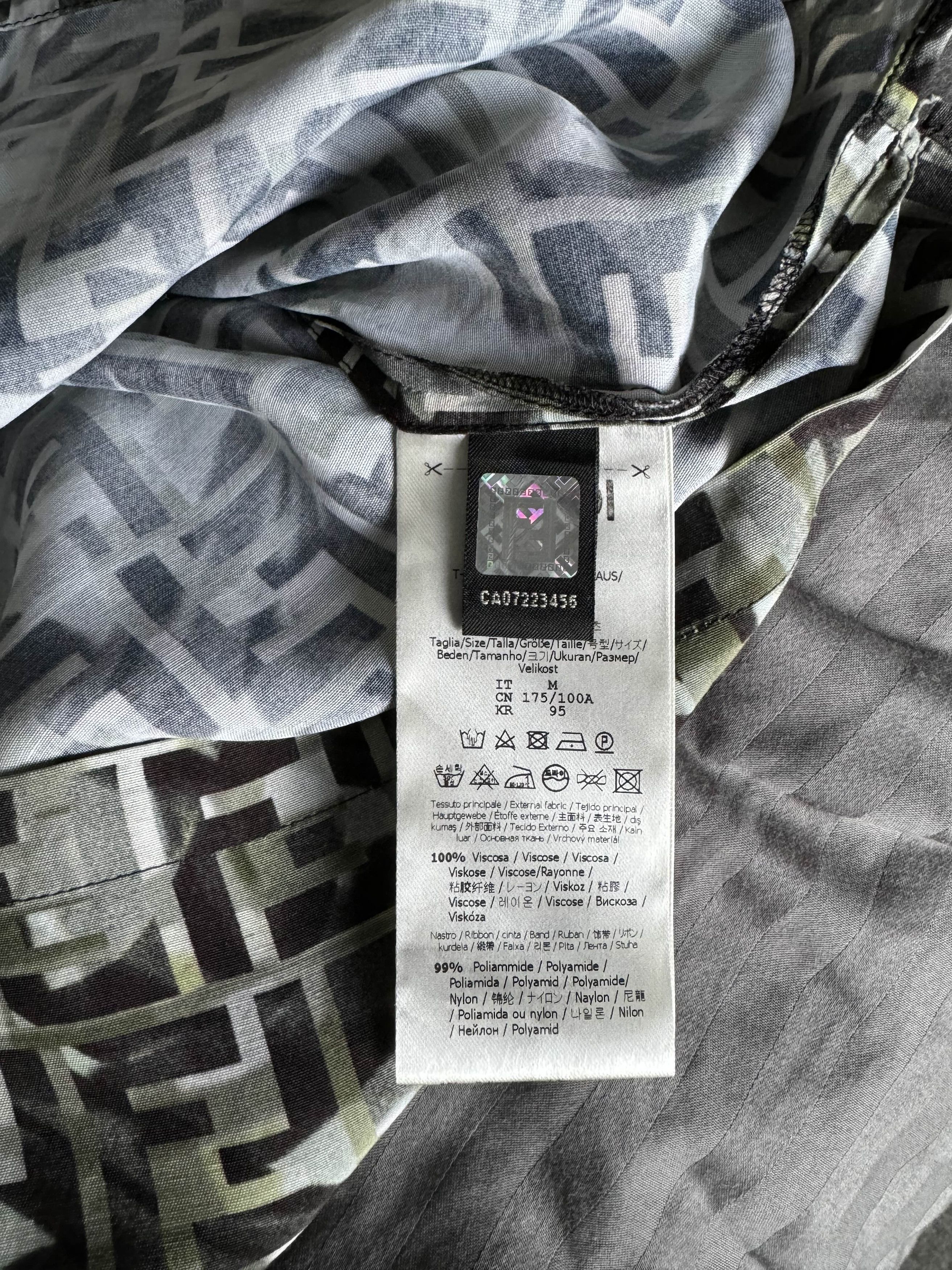 Fendi Fendi FF Camouflage Print T-Shirt Size US M / EU 48-50 / 2 - 4 Thumbnail