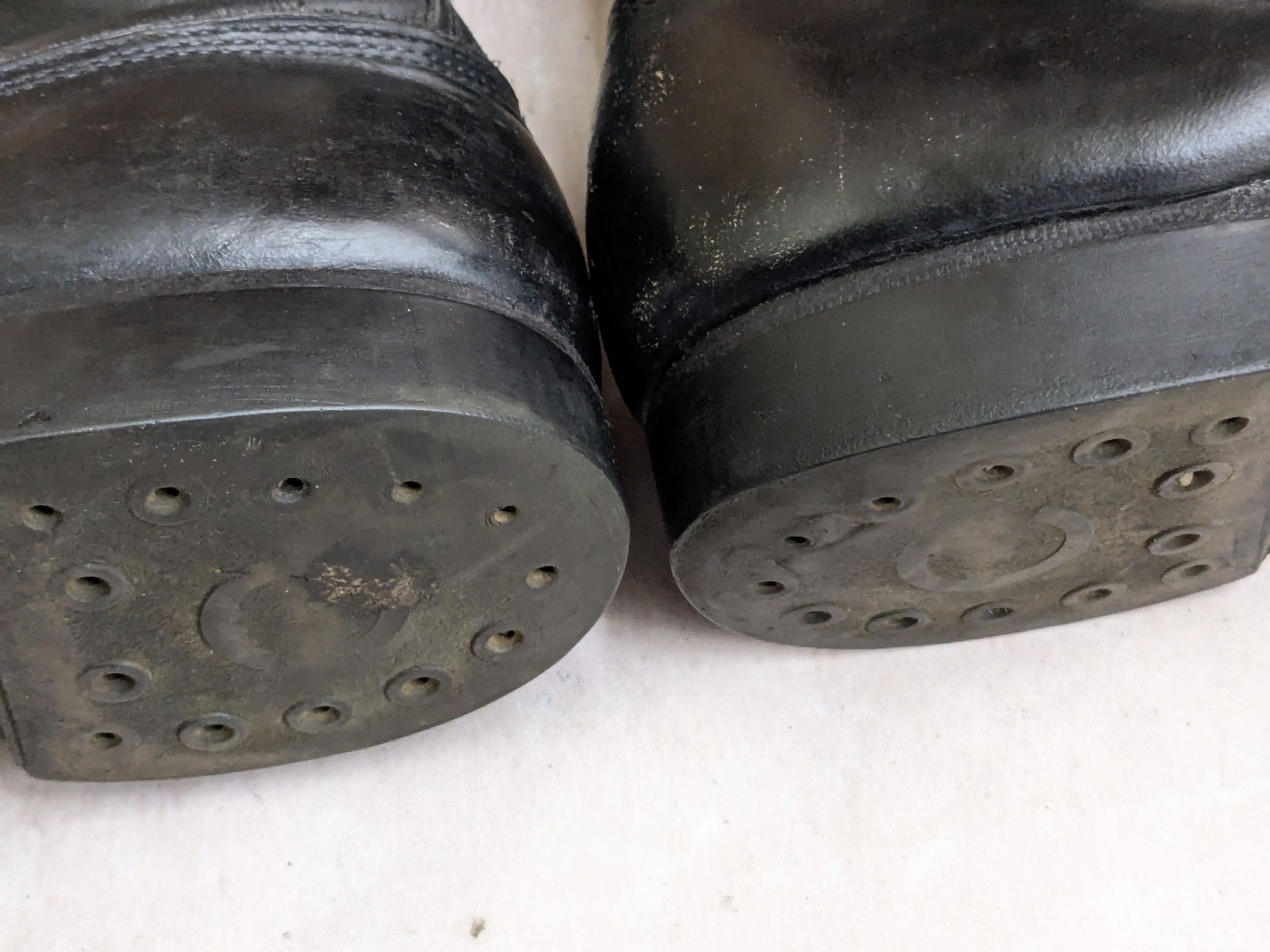 Genuine Leather Corcoran Combat Boots Black 10 D Leather USA Vintage Size US 10 / EU 43 - 11 Thumbnail