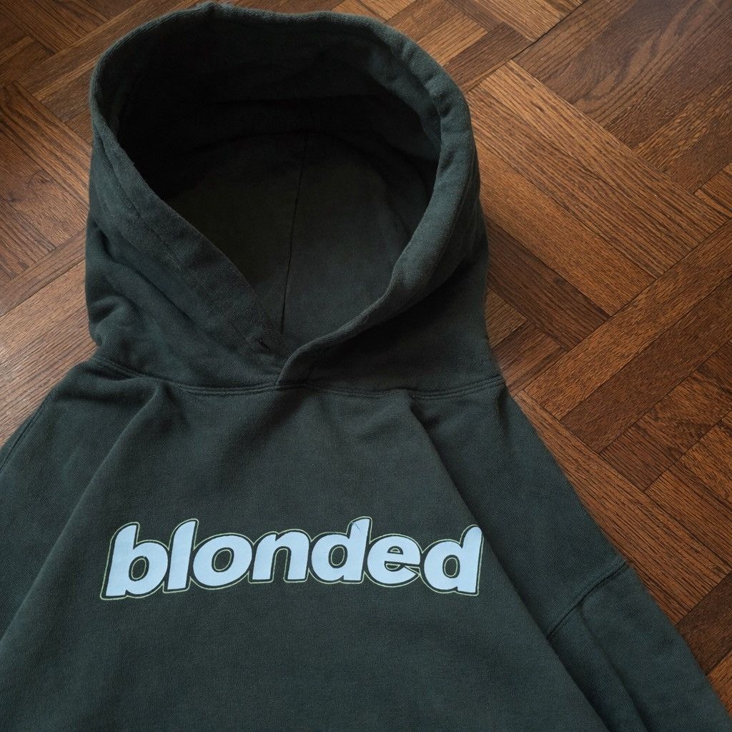 Frank Ocean Frank Ocean BLONDED Hoodie – Green w/ Blue Logo Size US S / EU 44-46 / 1 - 2 Thumbnail