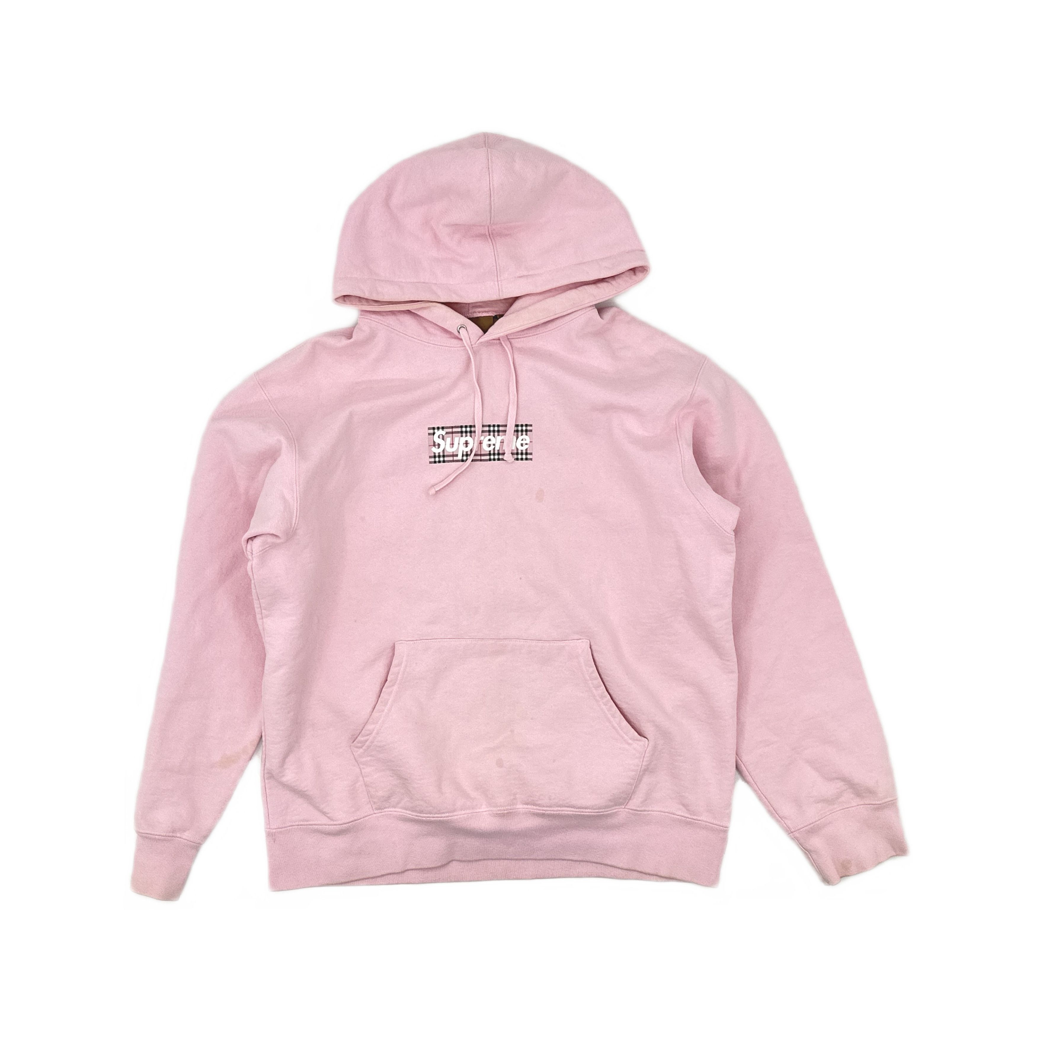 Supreme Supreme x Burberry Box Logo Hoodie Size M Size US M / EU 48-50 / 2 - 1 Thumbnail