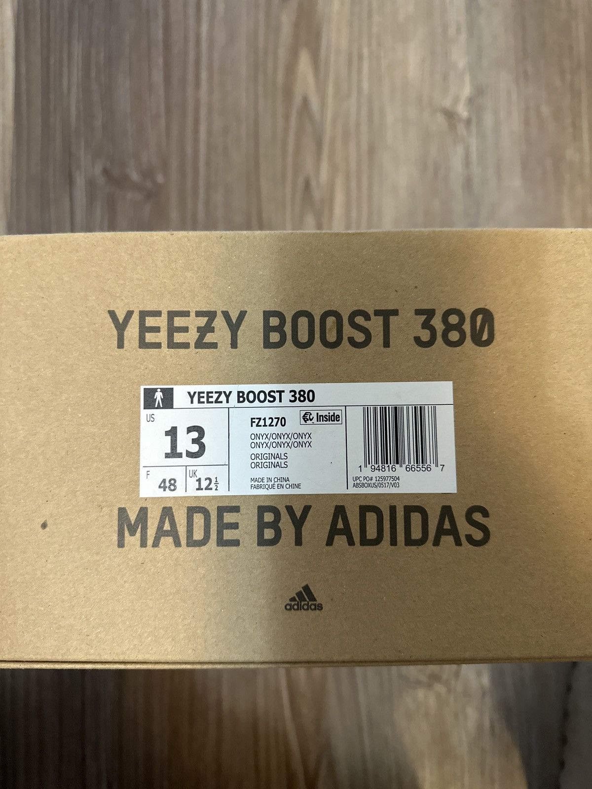 Adidas × Yeezy Yeezy Boost 380 Oynx Size US 13 / EU 46 - 6 Thumbnail