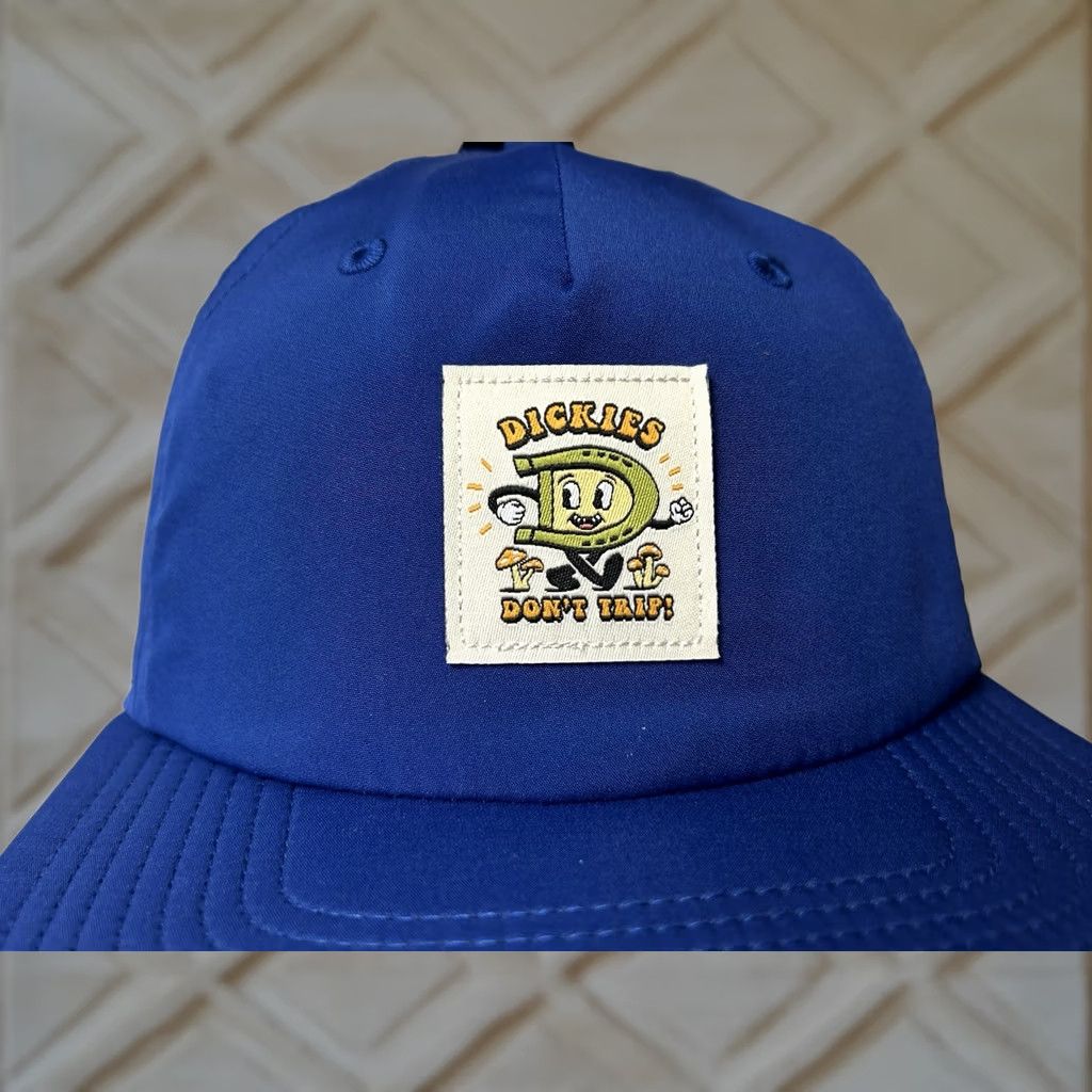 Dickies Dickies Hat Strapback Men Green Don't Trip Mushroom Logo Patch Skate Skateboard Size ONE SIZE - 1 Thumbnail