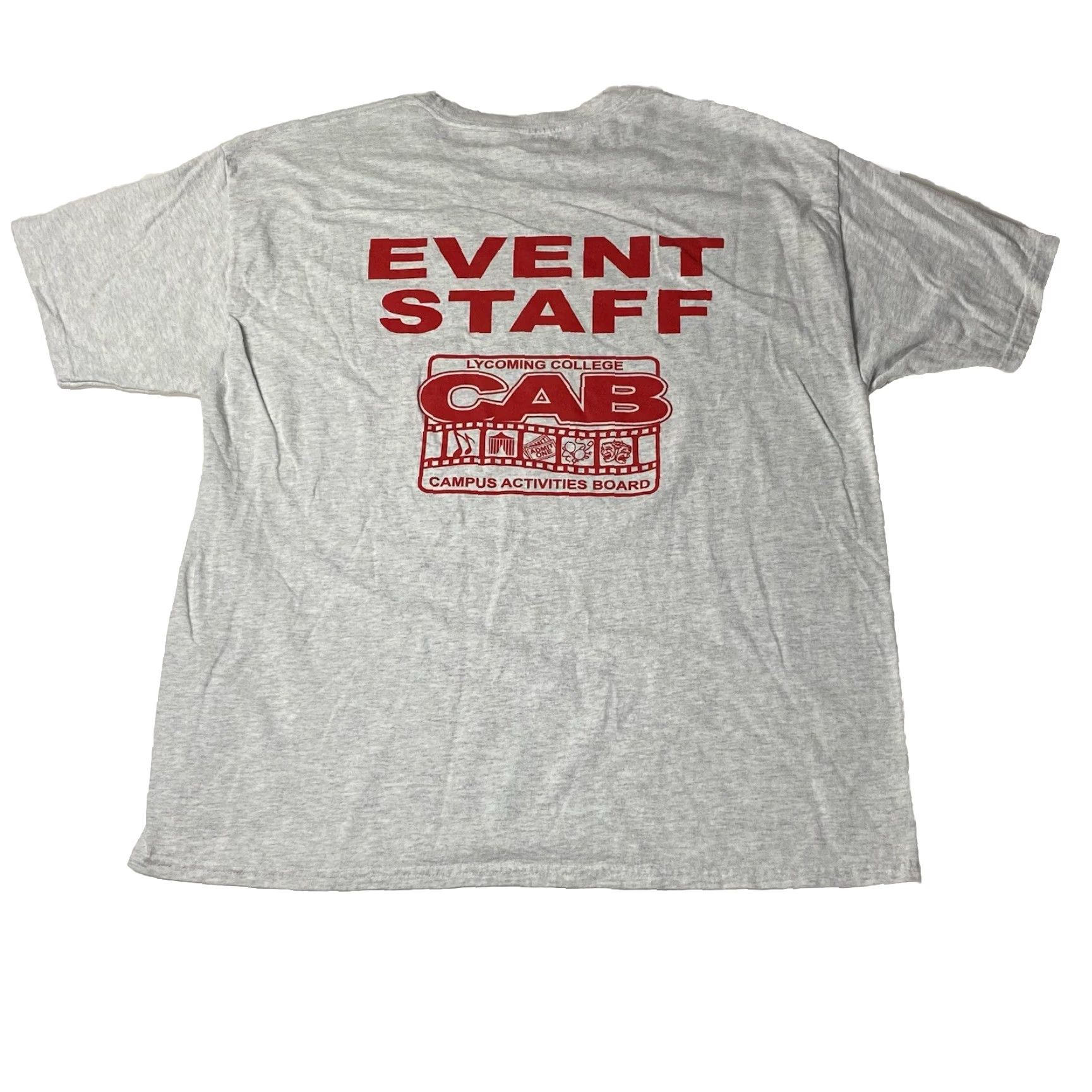 Hanes VINTAGE Hanes T-Shirt Smash Mouth Tour Rock Band EVENT STAFF Unisex Adults XL Gray 2018 Short Sleeve Crew Neck Big & Tall Size US XL / EU 56 / 4 - 4 Thumbnail