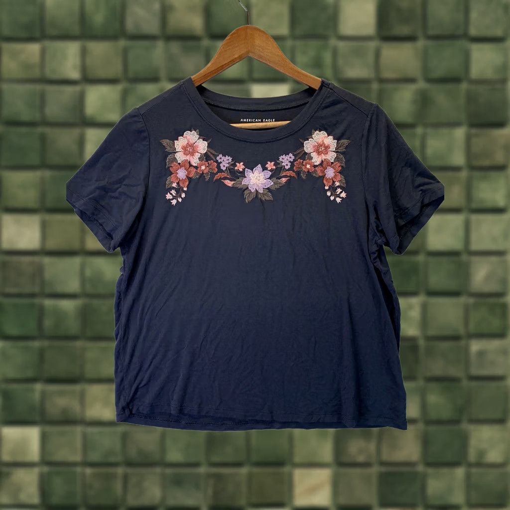 American Eagle Outfitters VINTAGE American Eagle Shirt Womens XS? Size 36" / US 14 / IT 50 - 1 Thumbnail