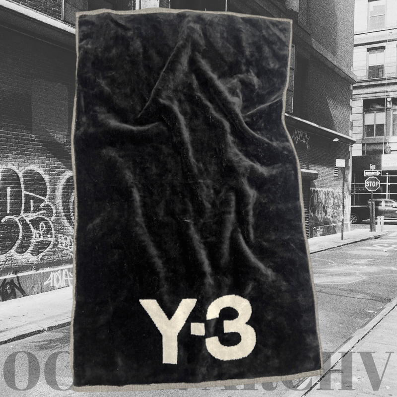Y-3 Y-3 Detailed Logo Gym Towel 'Black/White' HD3322 FW21 | Grailed