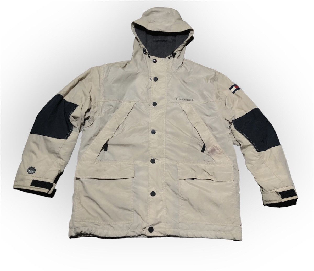 Tommy Hilfiger × Vintage Vintage Tommy Hilfiger parka winter jacket Size US L / EU 52-54 / 3 - 2 Thumbnail