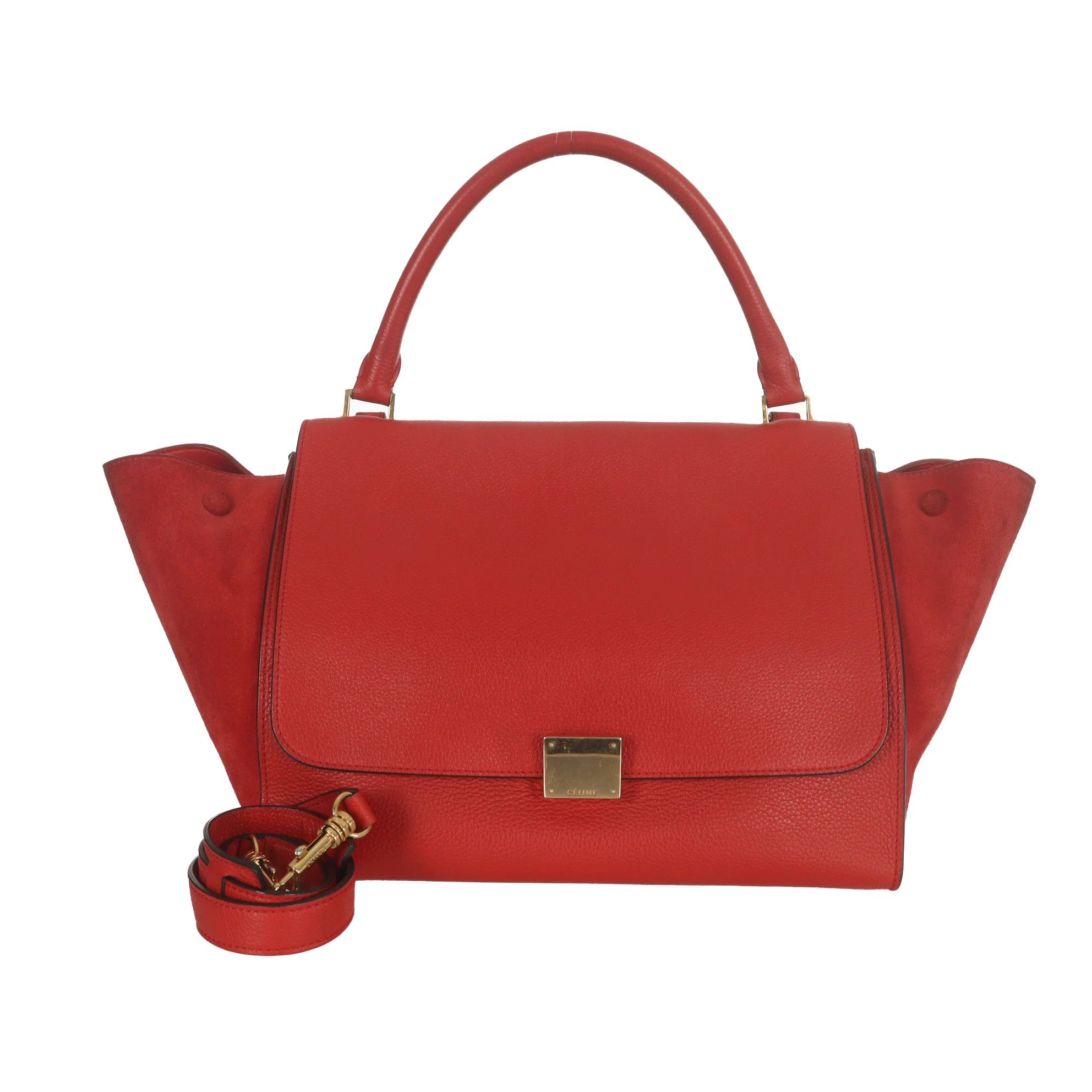 Celine Celine Gold Shoulder Bag 30 Women Size ONE SIZE - 1 Thumbnail