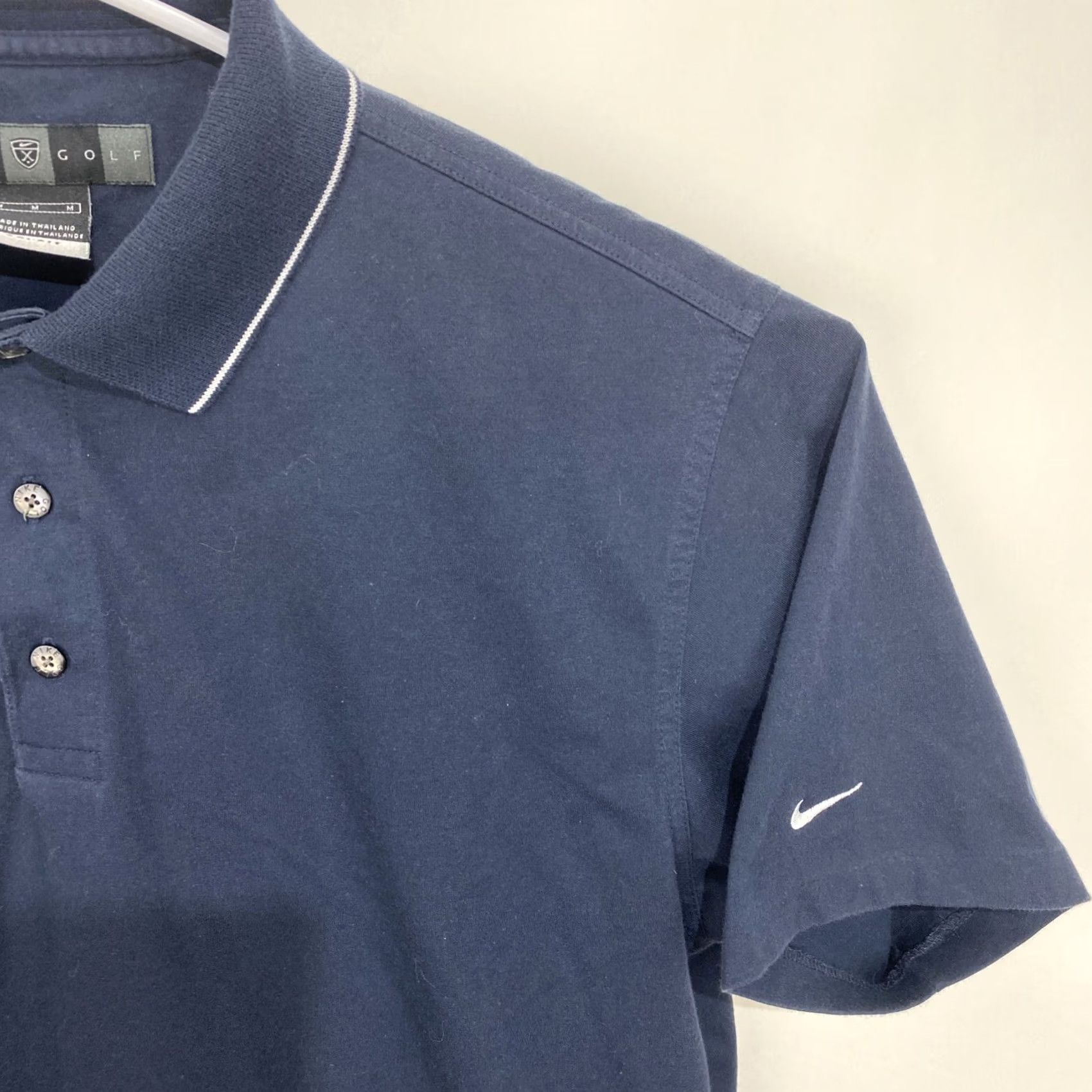 Nike Nike Golf Polo Shirt Short Sleeve Mens Dri-Fit Navy Blue M Regular Size US M / EU 48-50 / 2 - 5 Thumbnail