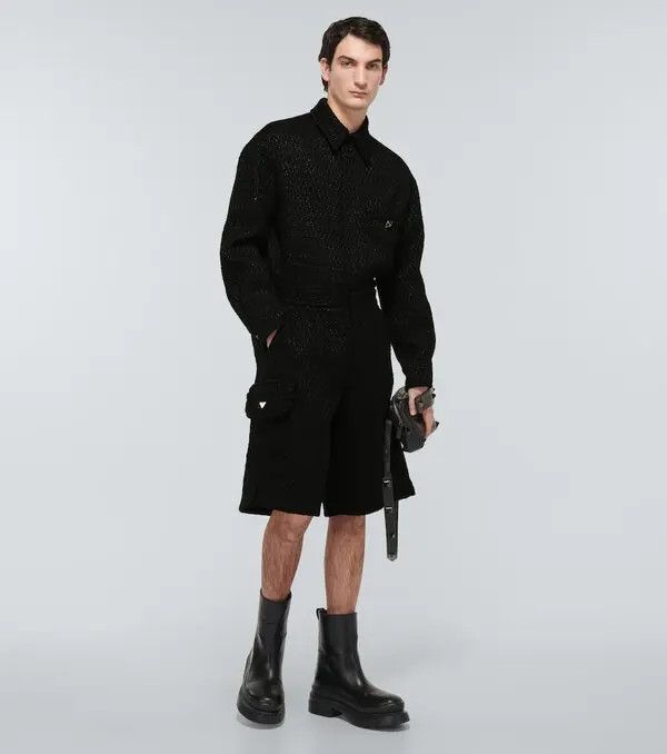 Valentino o1y0525 Short in Black Size US 34 / EU 50 - 5 Thumbnail