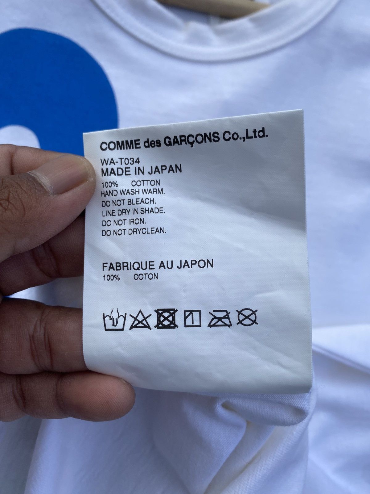 Comme des Garcons Rare SS18 Junya Watanabe X CDG Man Tshirt Size US S / EU 44-46 / 1 - 15 Thumbnail