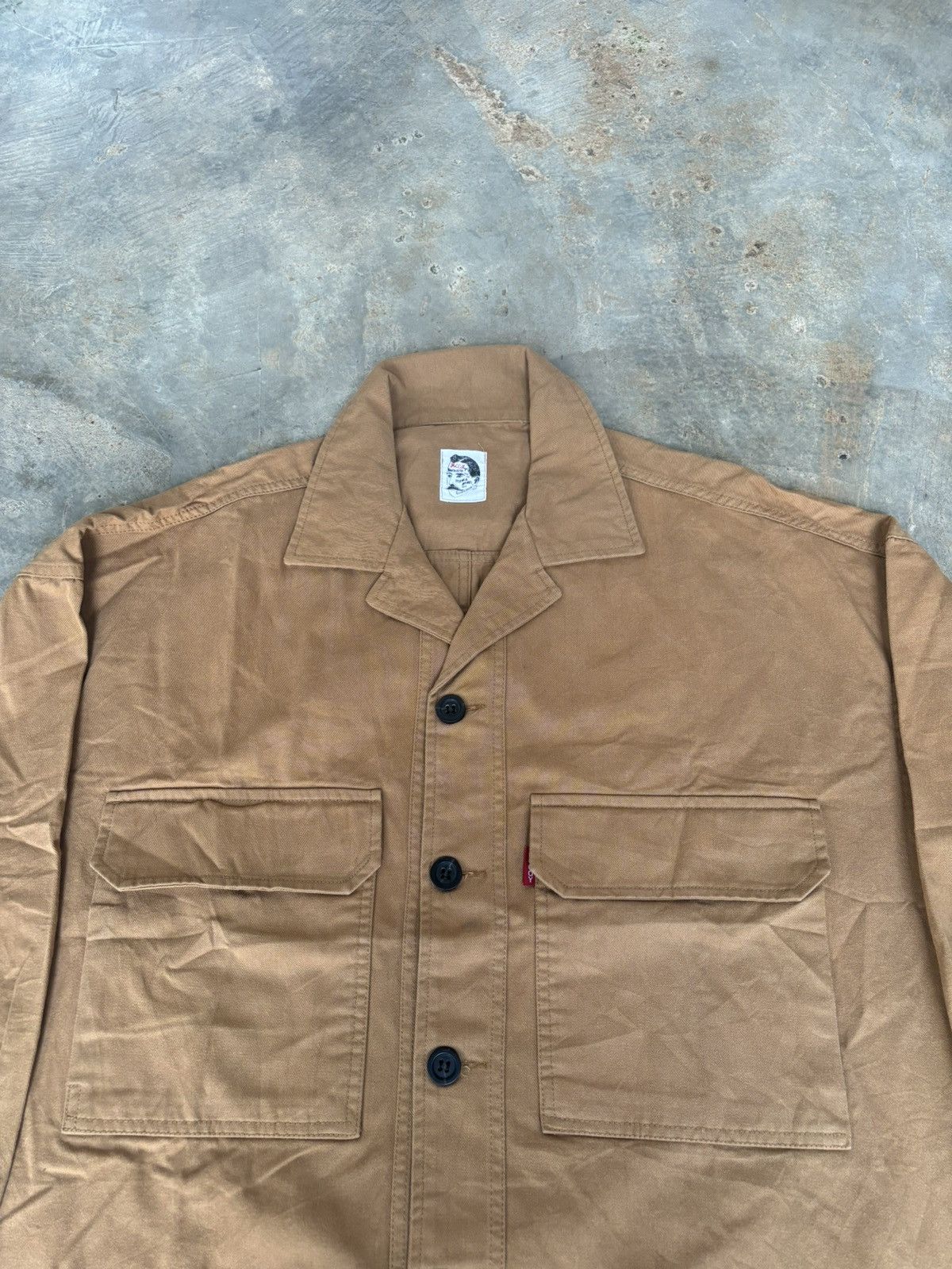 The Real McCoy's Mccoy Double Pocket Shirt Size US XL / EU 56 / 4 - 2 Thumbnail