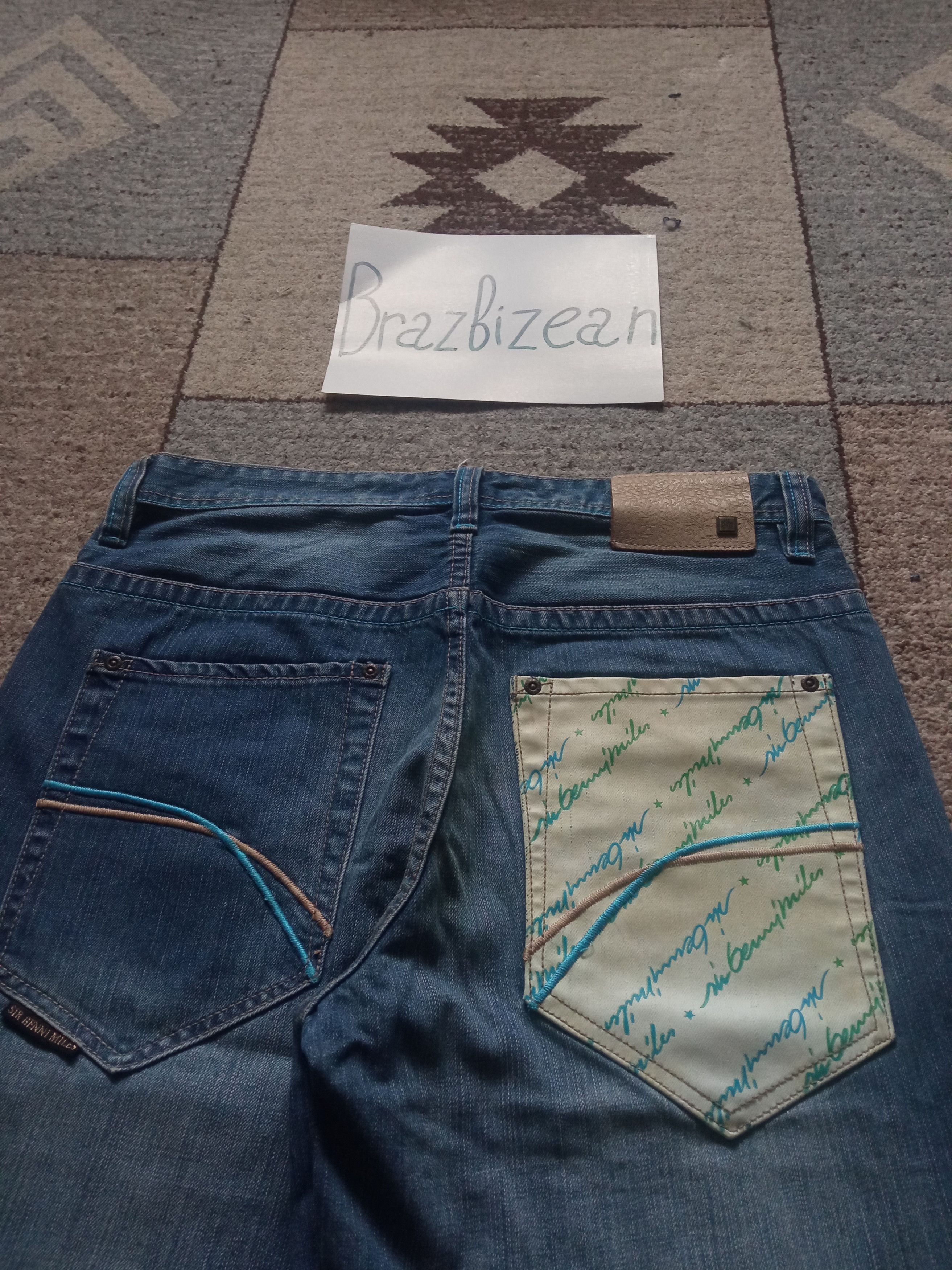 Vintage Sir Benni Miles vintage denim shorts Size US 32 / EU 48 - 3 Thumbnail