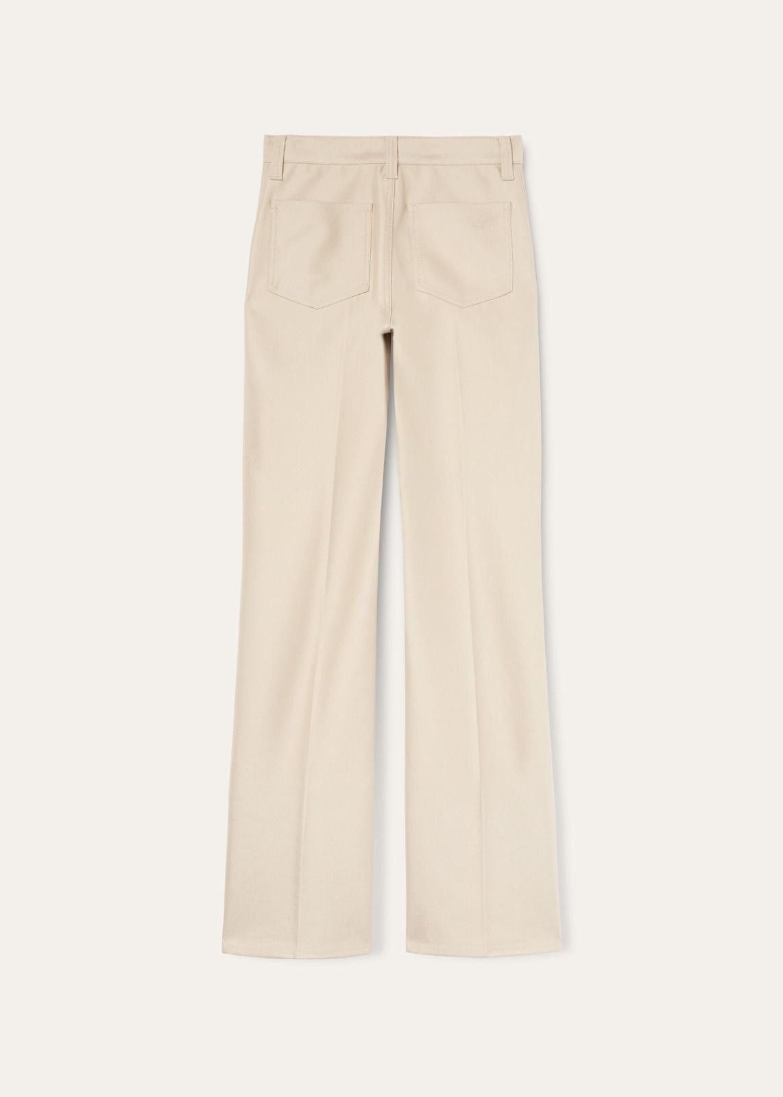 Loro Piana o1srvl11e0425 FAN7989 Thayer Trouser in Light Beige Size 26" / US 2 / IT 38 - 2 Thumbnail