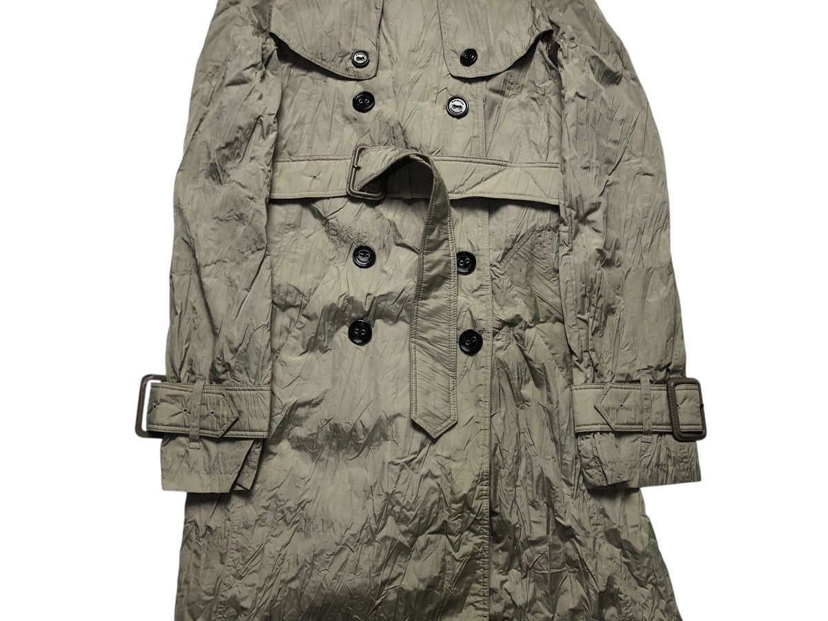 Burberry Burberry double breasted wrinkle trench coat Size S / US 4 / IT 40 - 3 Thumbnail