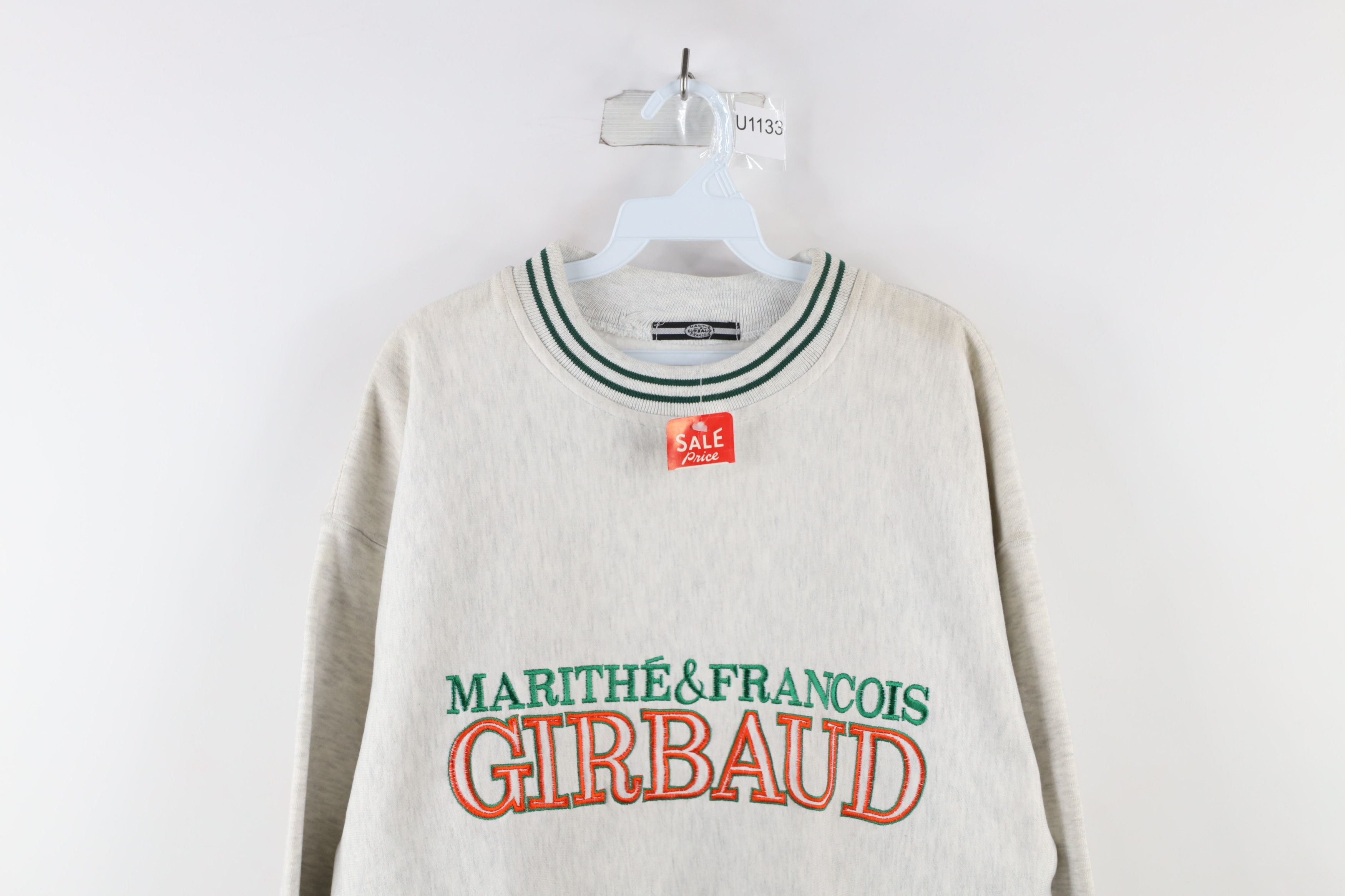 Marithe + Francois Girbaud × Vintage Deadstock Vintage 90s Marithe Francois Girbaud Sweatshirt Size US L / EU 52-54 / 3 - 2 Thumbnail