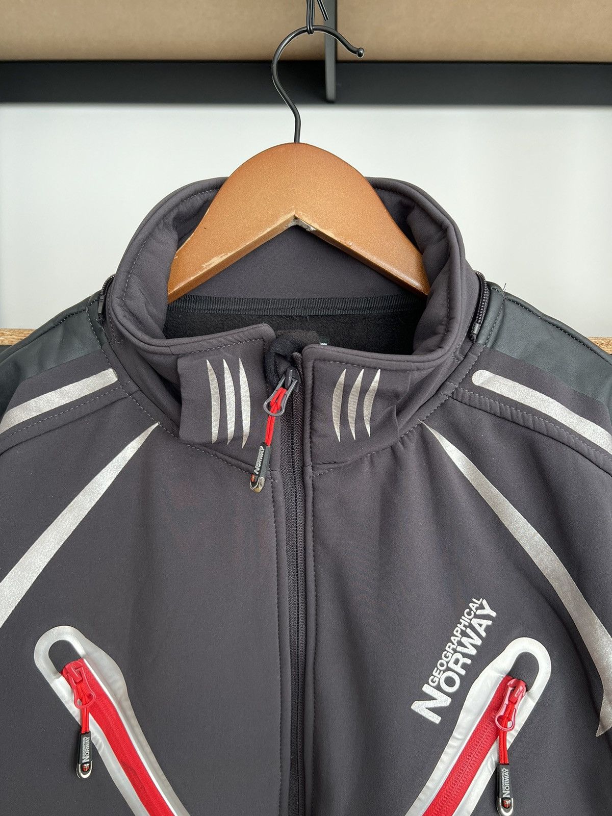 Vintage Geographical Norway Turbo Dry Softshell Jacket Size US M / EU 48-50 / 2 - 5 Thumbnail