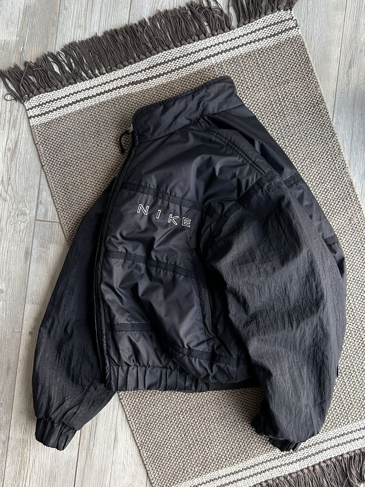 Nike × Vintage Vintage Nike Swoosh Jacket Y2K Size US S / EU 44-46 / 1 - 12 Thumbnail